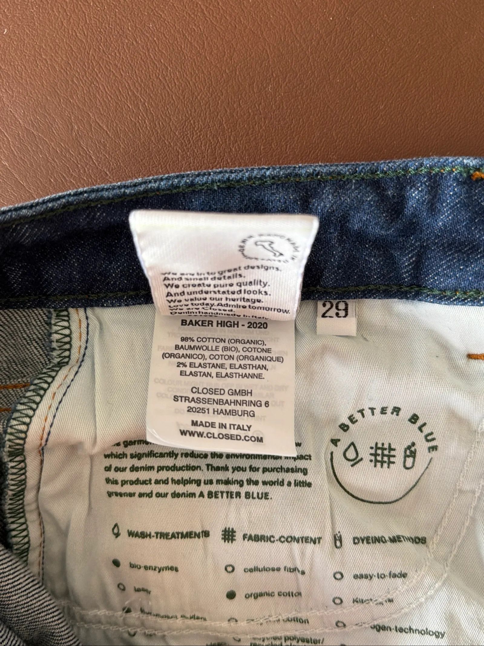 CLOSED Closed Baker high Jeans Size 29" - 3 Thumbnail