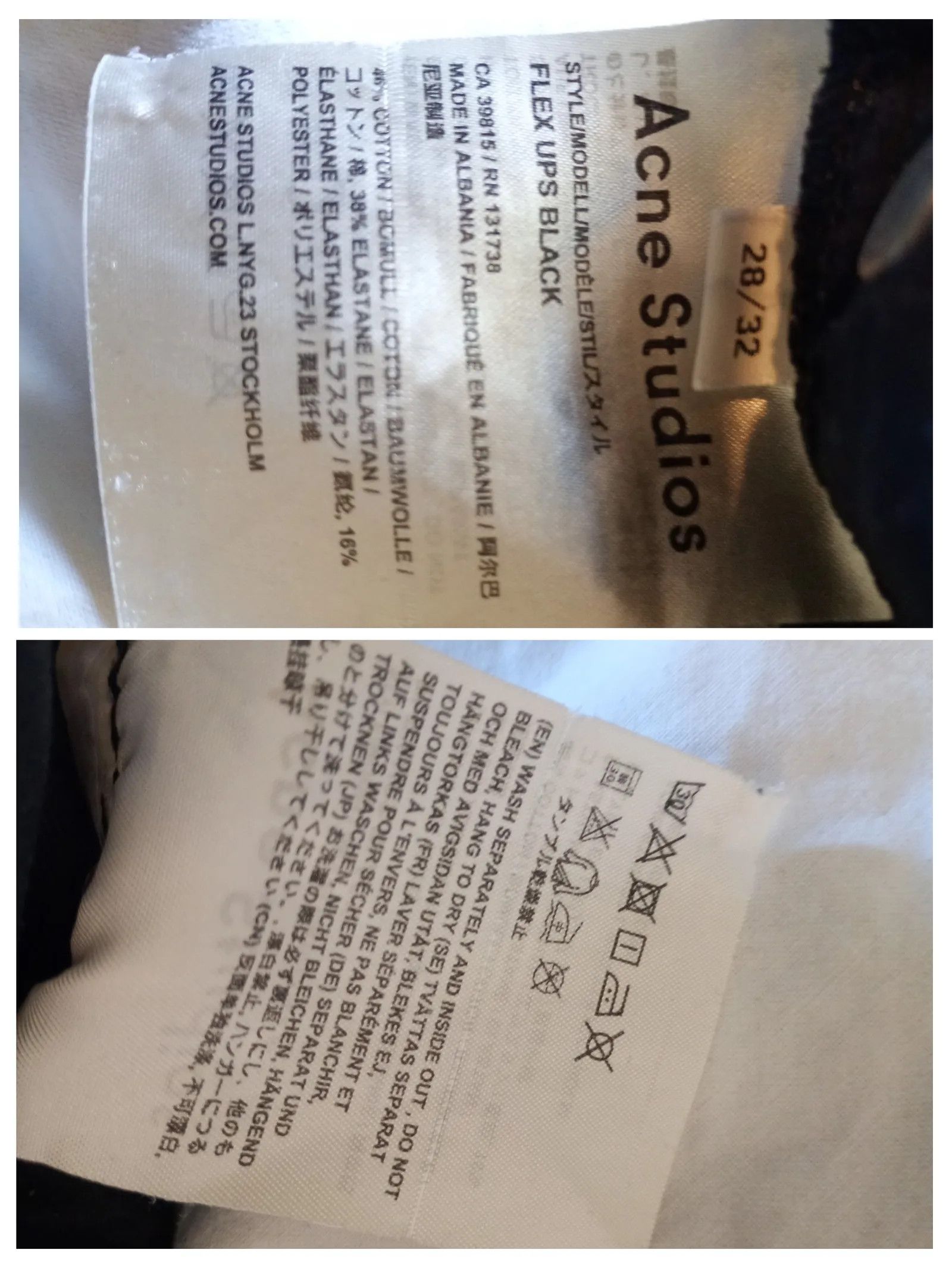 Acne Studios Acne Studios Flex ups Jeans Size 28" / US 6 / IT 42 - 3 Thumbnail
