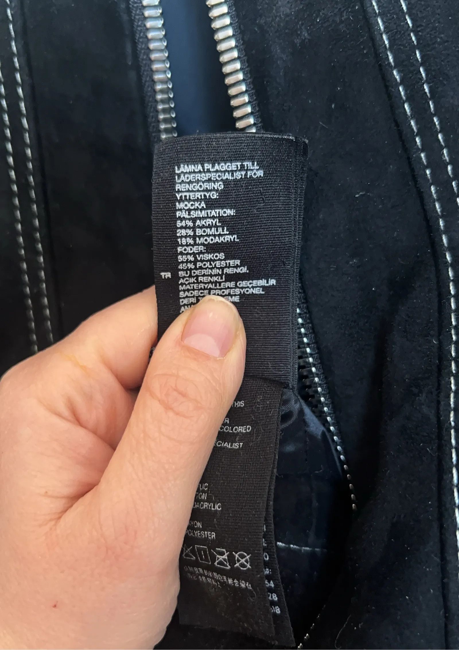 & Other Stories & Other Stories Leather Jacket Size XS / US 0-2 / IT 36-38 - 3 Thumbnail