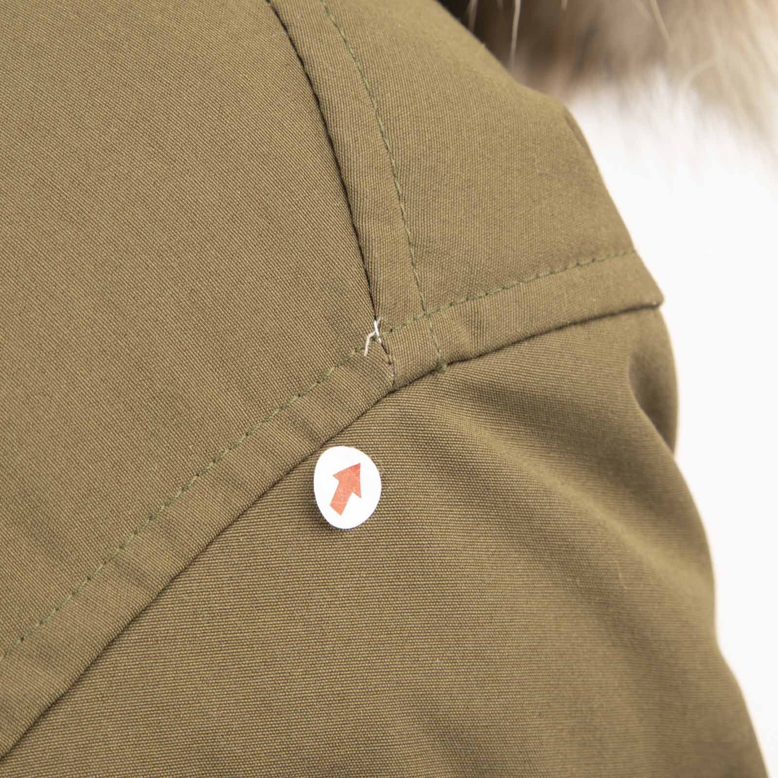 Canada Goose Khaki Coyote Fur Trim Puffer Coat Size S / US 4 / IT 40 - 7 Thumbnail