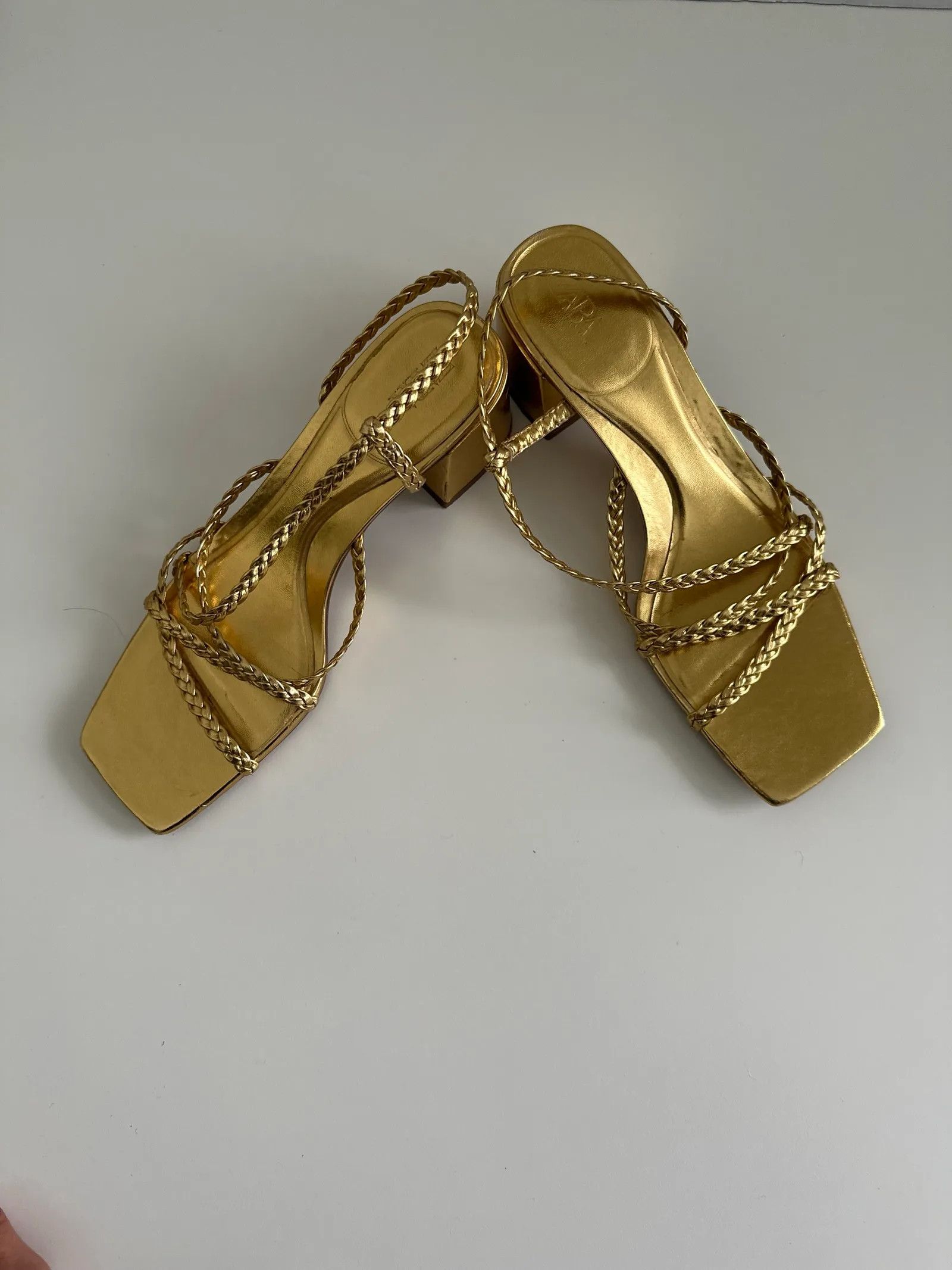 Zara Zara Sandals Size US 10 / IT 40 - 8 Thumbnail