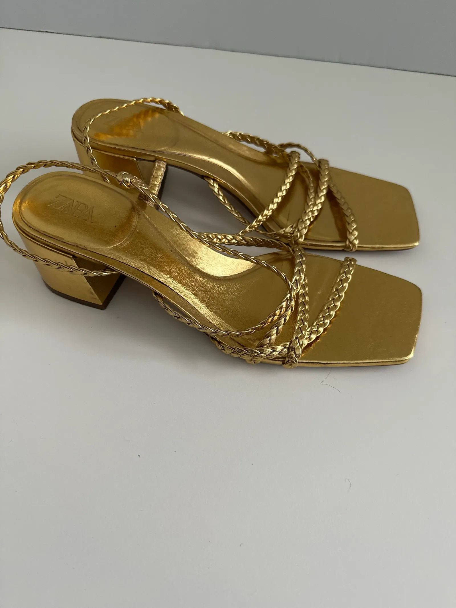 Zara Zara Sandals Size US 10 / IT 40 - 5 Thumbnail