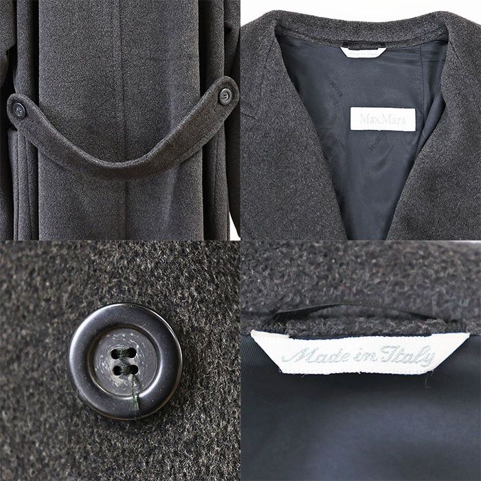 Max Mara MaxMara MaxMara Wool Cashmere Coat Textile Outerwear DUTY FREE for USA Size ONE SIZE - 9 Thumbnail