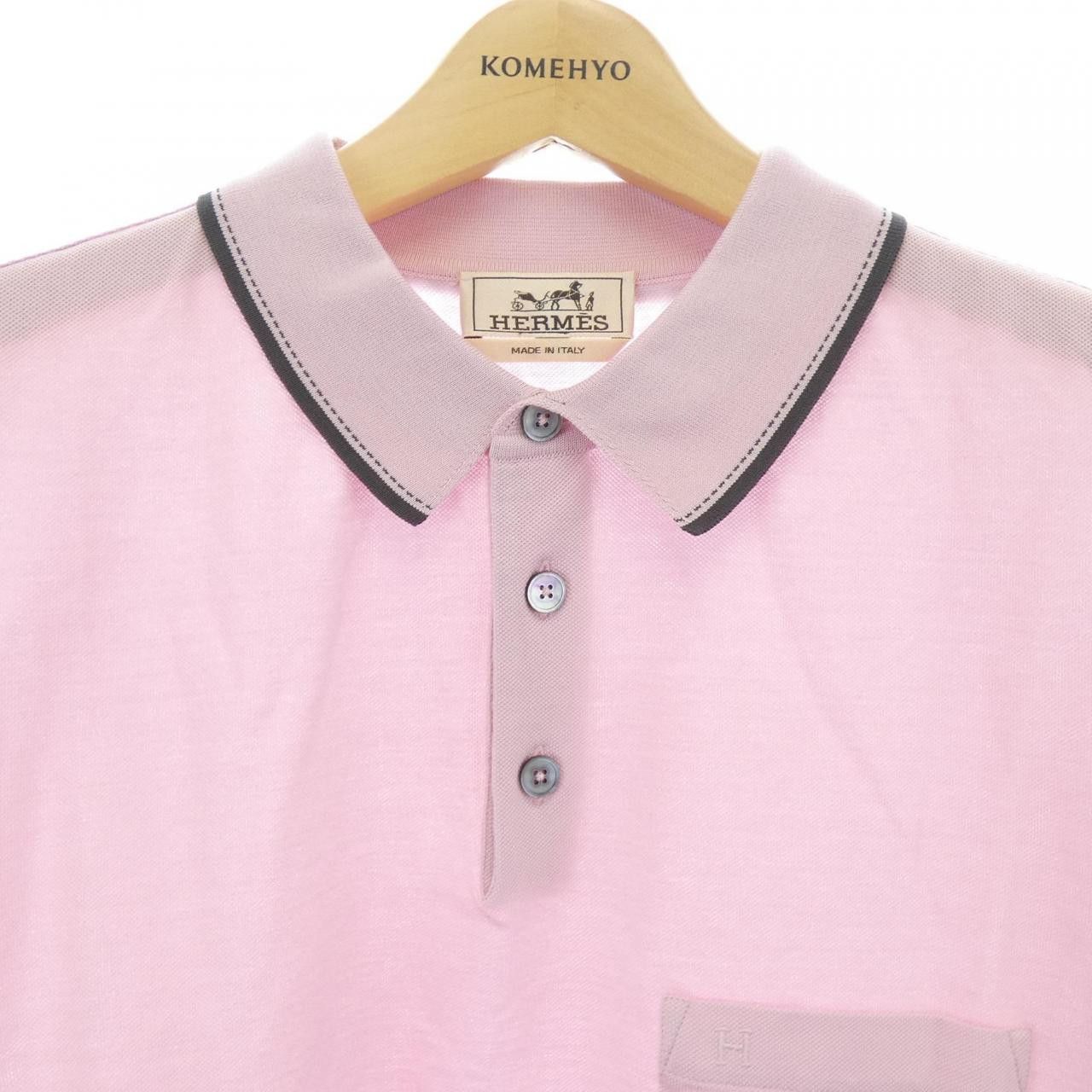 Hermes Hermes Hermes XL Knit Polo Shirt Textile Tops DUTY FREE for USA Size ONE SIZE - 5 Thumbnail