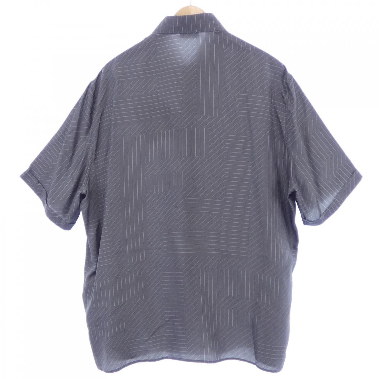 Fendi Fendi Fendi Silk Short Sleeve Shirt Textile Dress Shirt FS0795 APQ4 DUTY FREE for USA Size ONE SIZE - 2 Thumbnail