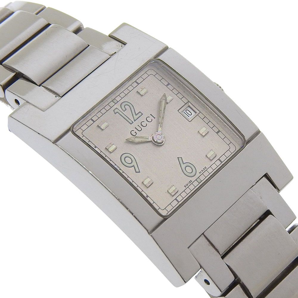 Gucci Gucci Gucci Stainless Steel Watch Metal Quartz 7700L DUTY FREE for USA Size ONE SIZE - 3 Thumbnail