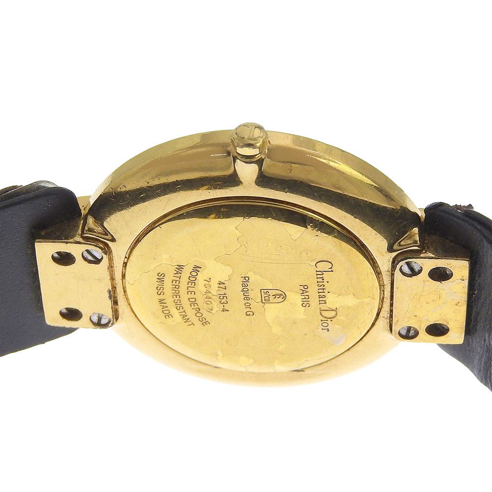 Dior Dior Christian Dior Bagheera Metal Watch Metal Quartz 47.153-4 DUTY FREE for USA Size ONE SIZE - 5 Thumbnail
