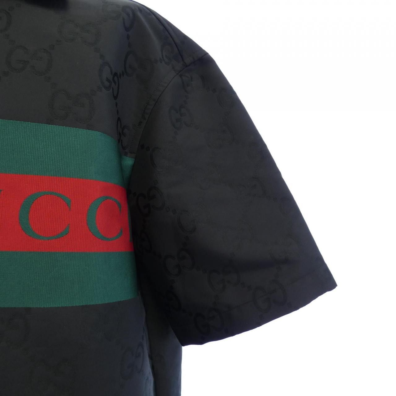 Gucci Gucci Gucci Short Sleeve Shirt Textile Tops 782743ZAQD2 DUTY FREE for USA Size ONE SIZE - 6 Thumbnail
