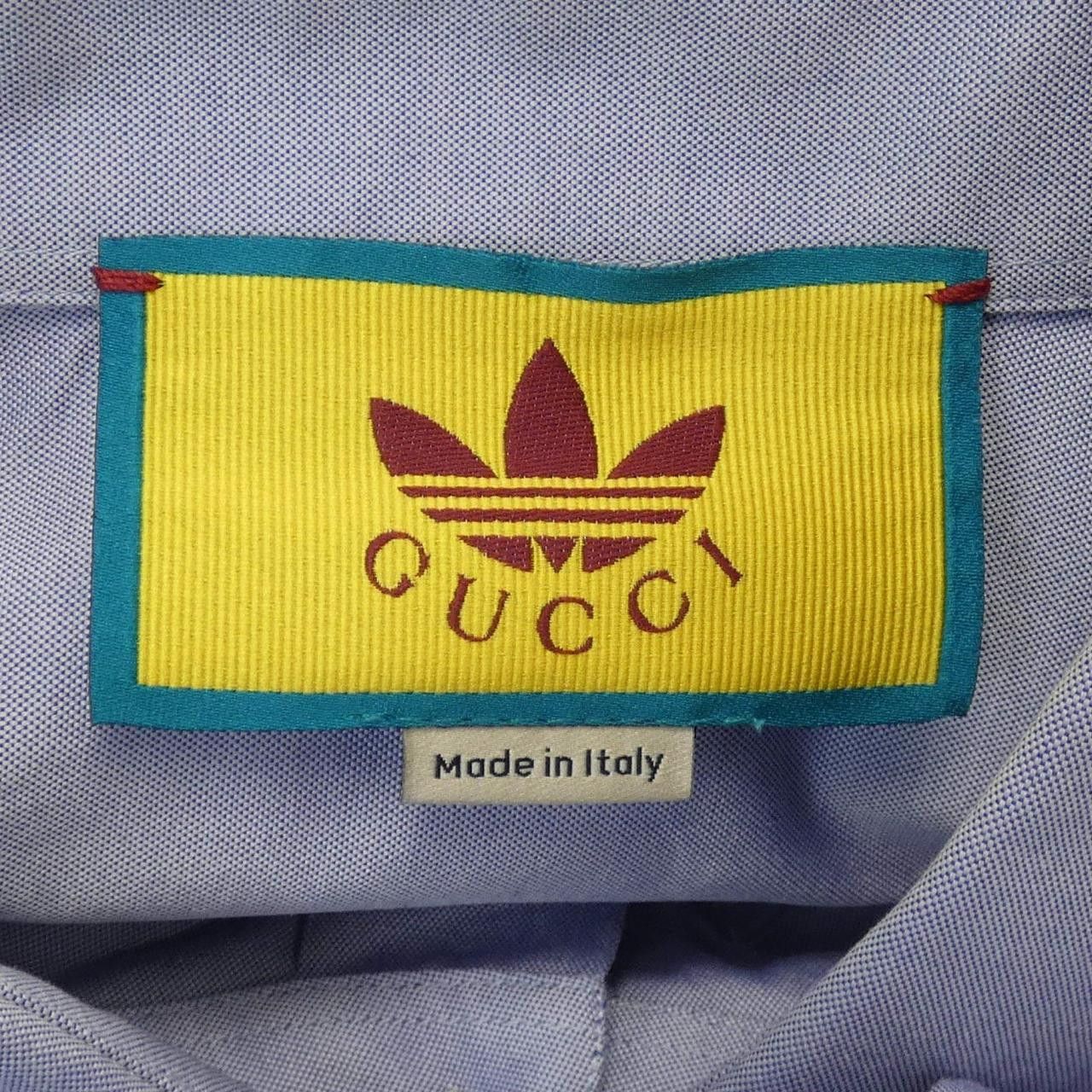 Gucci Gucci Gucci Cotton Shirt Textile Dress Shirt 701360ZAJRO DUTY FREE for USA Size ONE SIZE - 4 Thumbnail