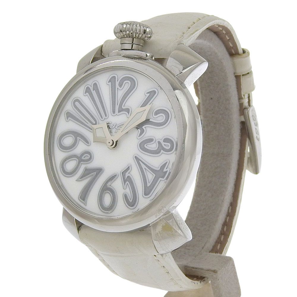 Other Other Gaga Milano Manuale Stainless Steel Quartz Metal Quartz 5020.8 DUTY FREE for USA Size ONE SIZE - 2 Thumbnail