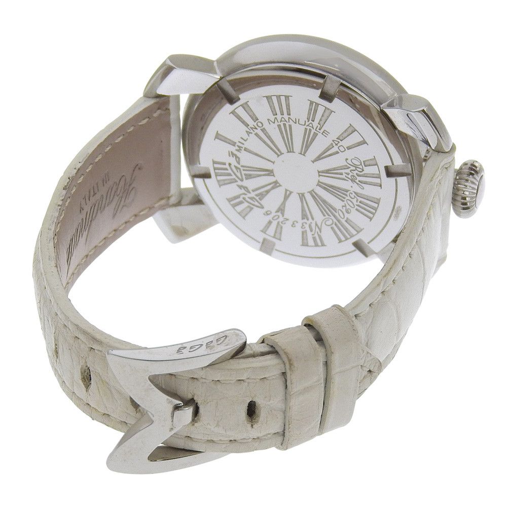 Other Other Gaga Milano Manuale Stainless Steel Quartz Metal Quartz 5020.8 DUTY FREE for USA Size ONE SIZE - 4 Thumbnail