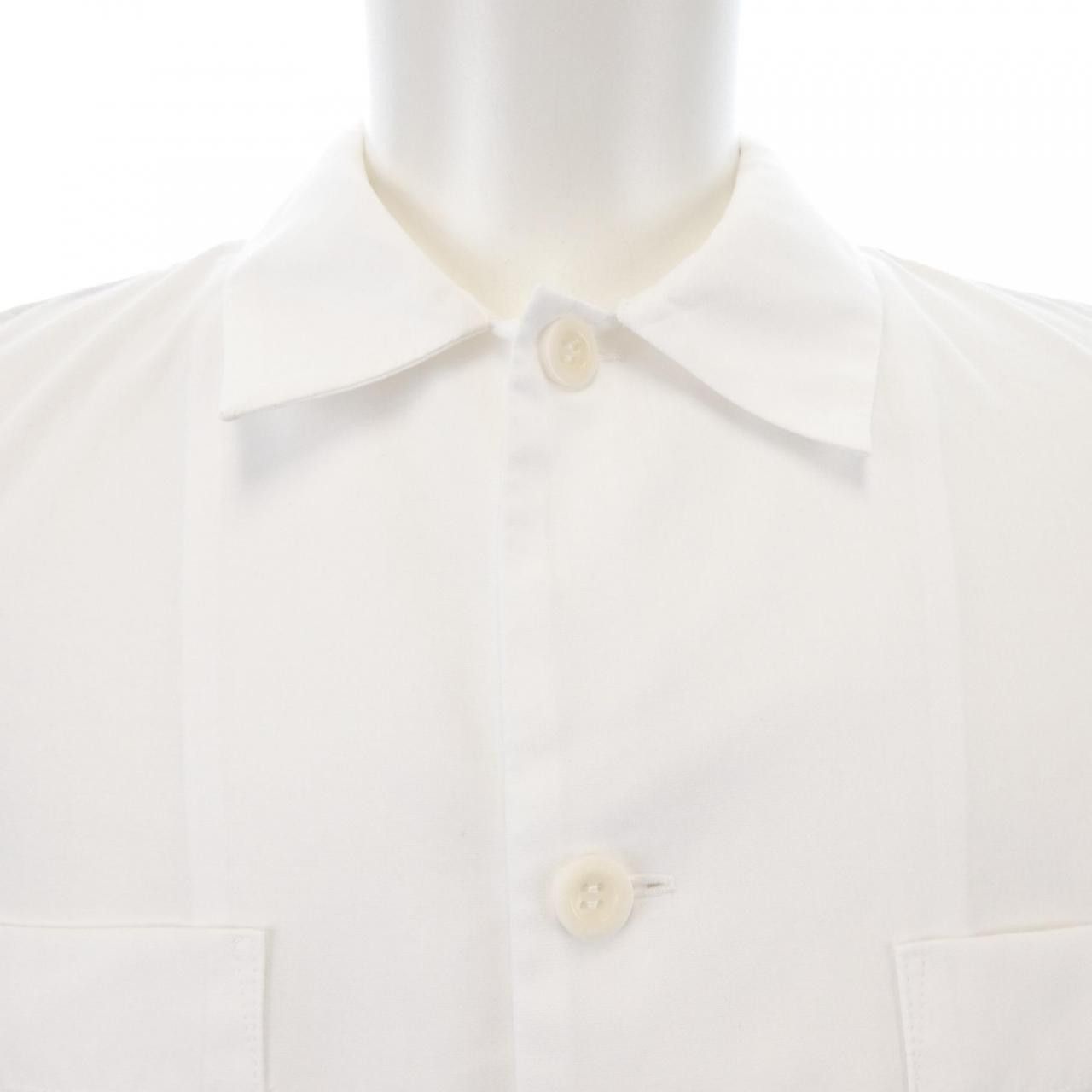 Sacai Sacai Sacai Cotton Shirt Textile Dress Shirt 25-03710M DUTY FREE for USA Size ONE SIZE - 5 Thumbnail