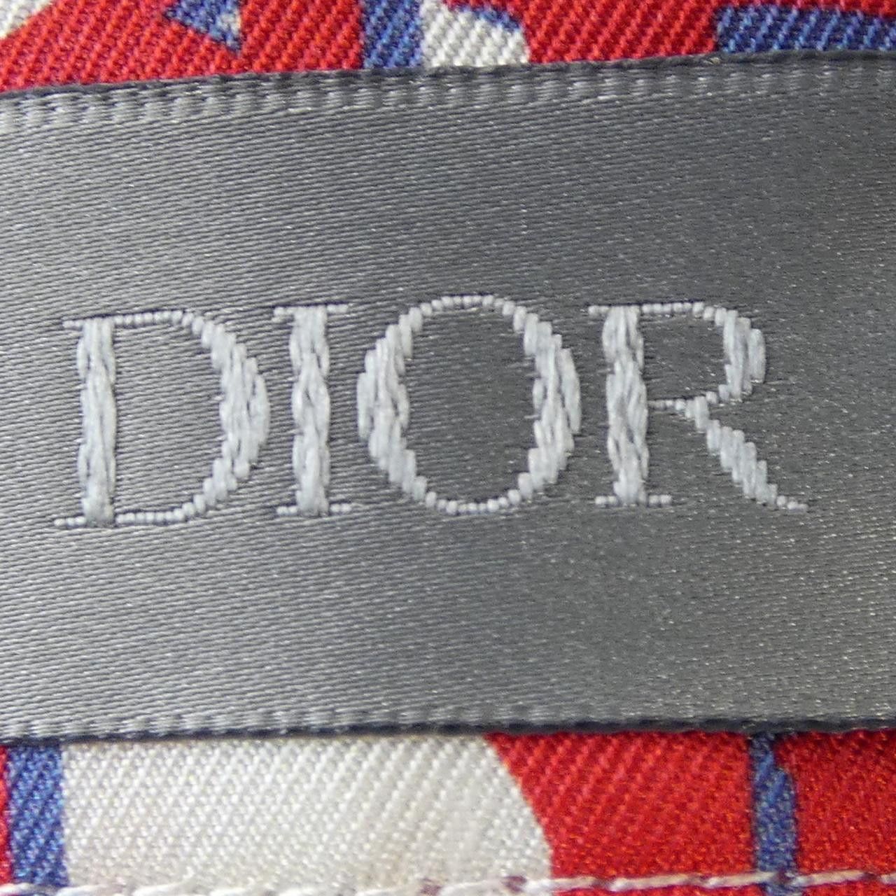 Dior Dior Dior Dior Oblique Organic Silk Twill Short Sleeve Shirt Textile Tops 193C545A4751 DUTY FREE for USA Size ONE SIZE - 4 Thumbnail