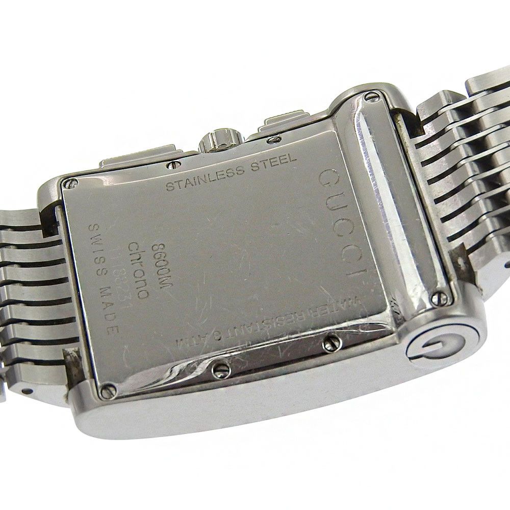 Gucci Gucci Gucci G Metro Stainless Steel Chronograph Metal Quartz 8600M DUTY FREE for USA Size ONE SIZE - 6 Thumbnail