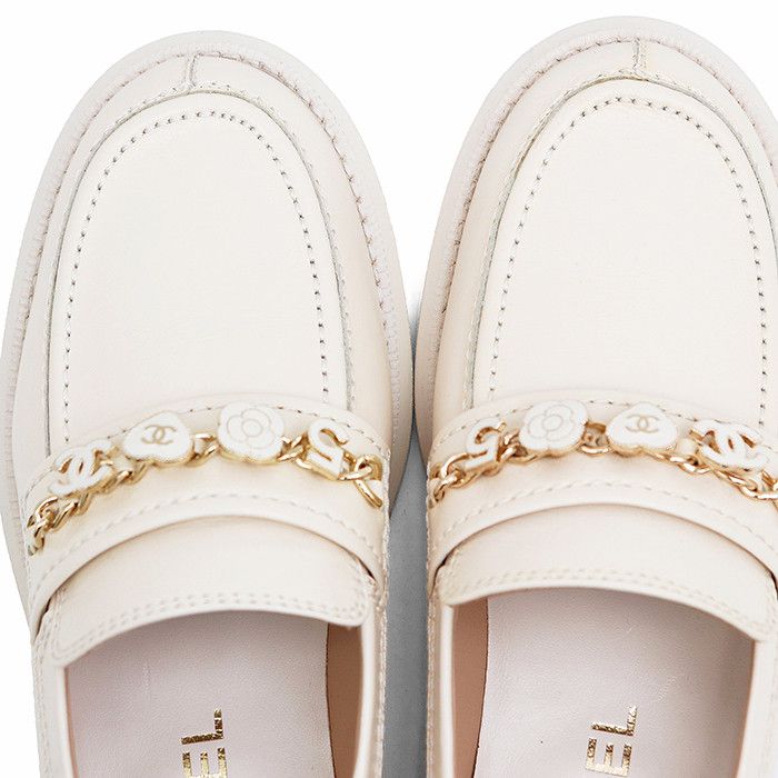 Chanel Chanel Chanel Charm Leather Loafers Leather Shoes G45785 DUTY FREE for USA Size ONE SIZE - 13 Thumbnail