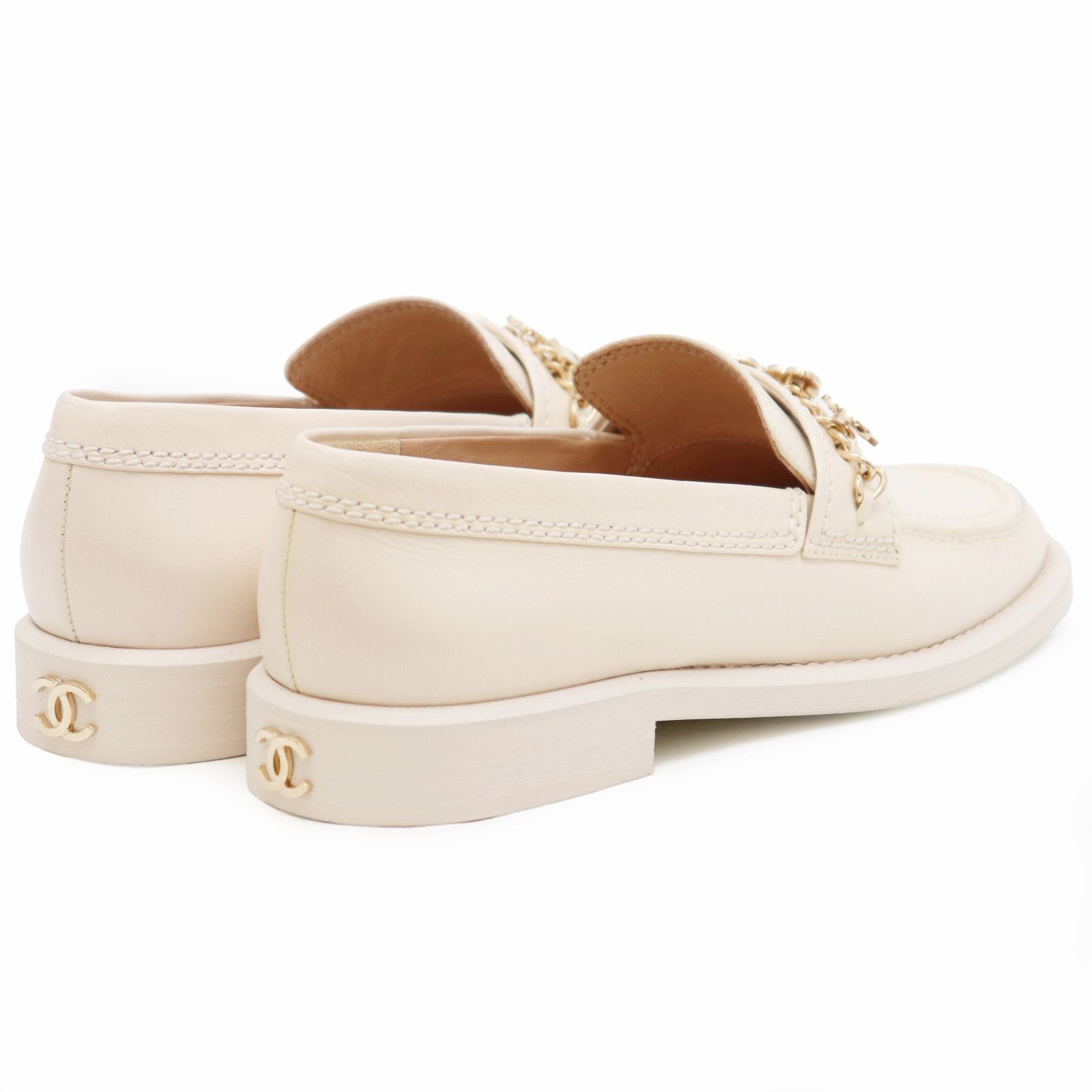 Chanel Chanel Chanel Charm Leather Loafers Leather Shoes G45785 DUTY FREE for USA Size ONE SIZE - 15 Thumbnail