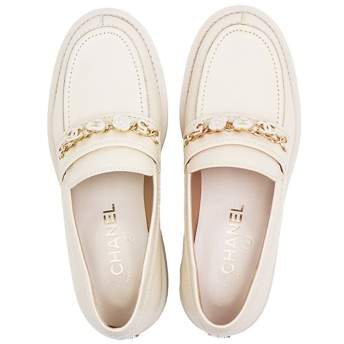 Chanel Chanel Chanel Charm Leather Loafers Leather Shoes G45785 DUTY FREE for USA Size ONE SIZE - 7 Thumbnail