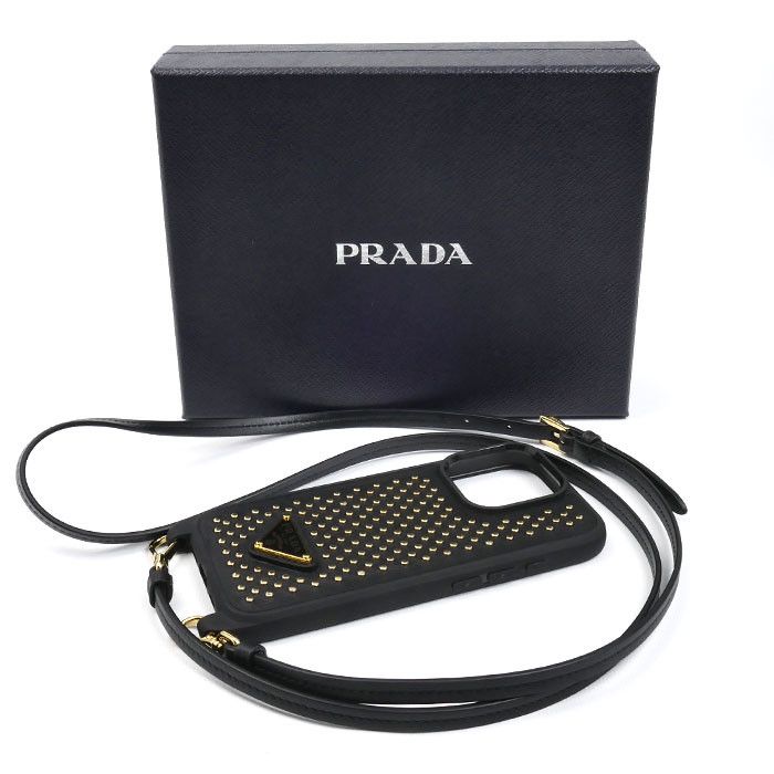 Prada Prada Prada 16Pro iPhone Case Leather Case Leather Phonecase 1ZH209_2C3H_F0018 DUTY FREE for USA Size ONE SIZE - 8 Thumbnail
