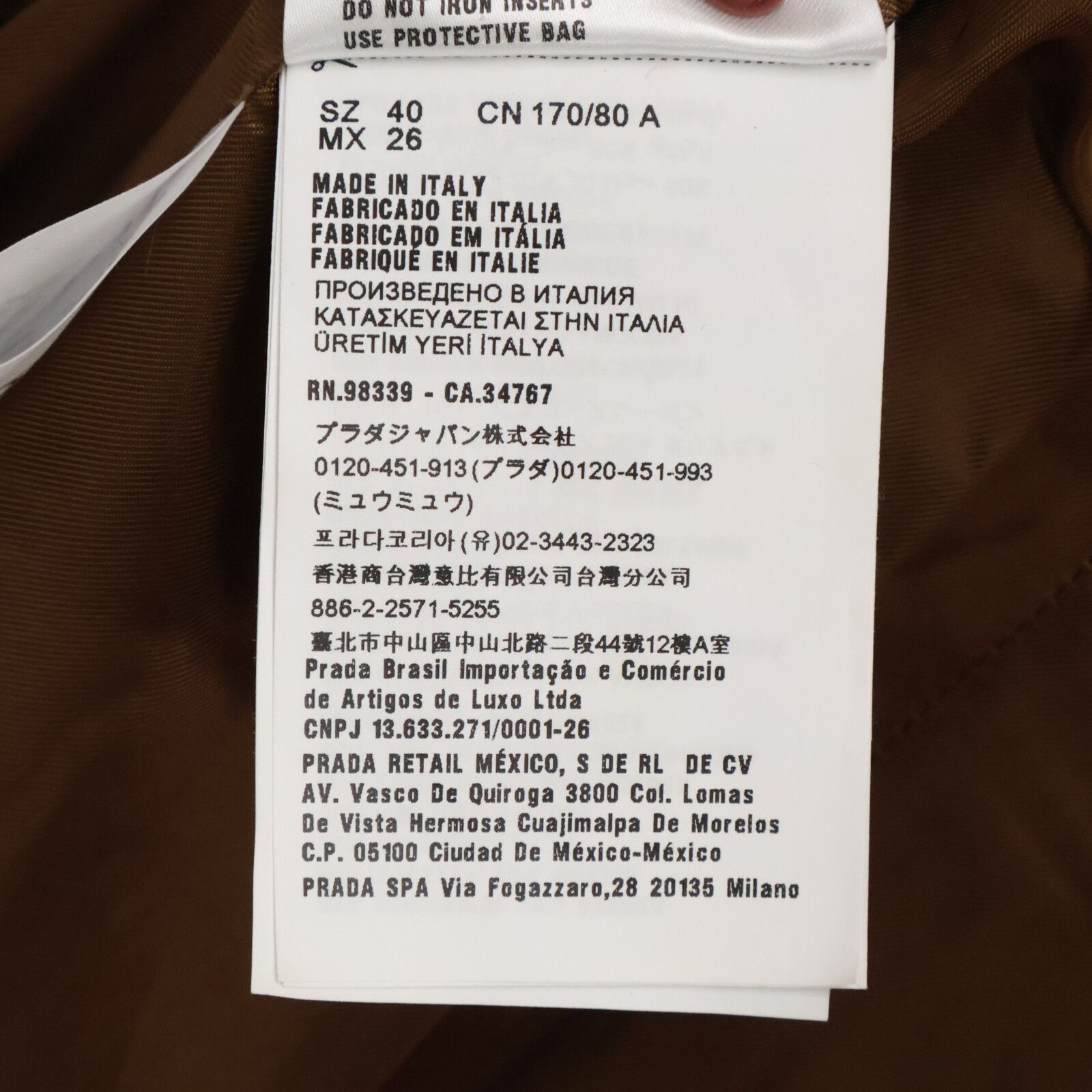 Miu Miu Miu Miu Miu Miu Mohair Collection Wool Jacket Textile Outerwear MH1627 DUTY FREE for USA Size ONE SIZE - 6 Thumbnail