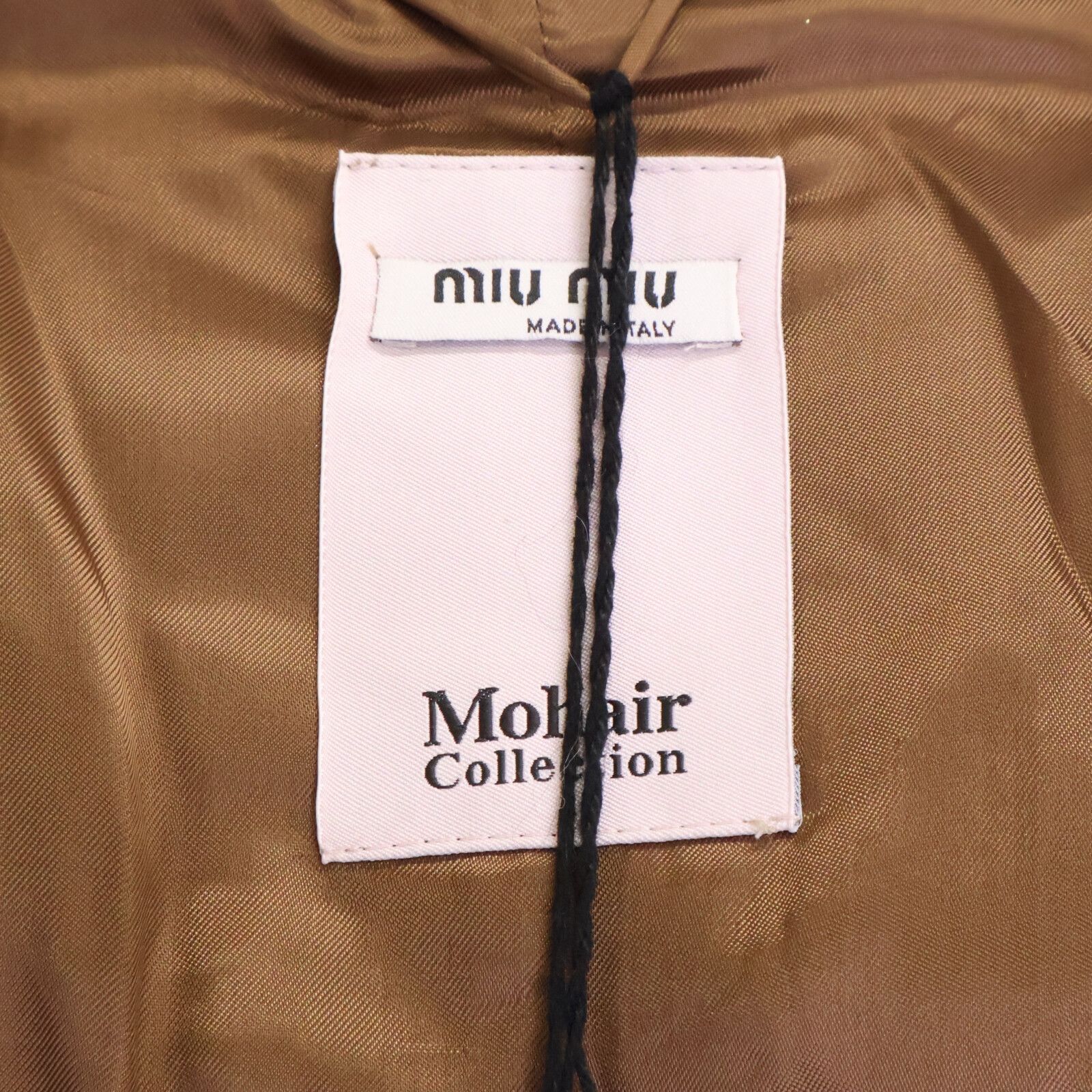 Miu Miu Miu Miu Miu Miu Mohair Collection Wool Jacket Textile Outerwear MH1627 DUTY FREE for USA Size ONE SIZE - 5 Thumbnail