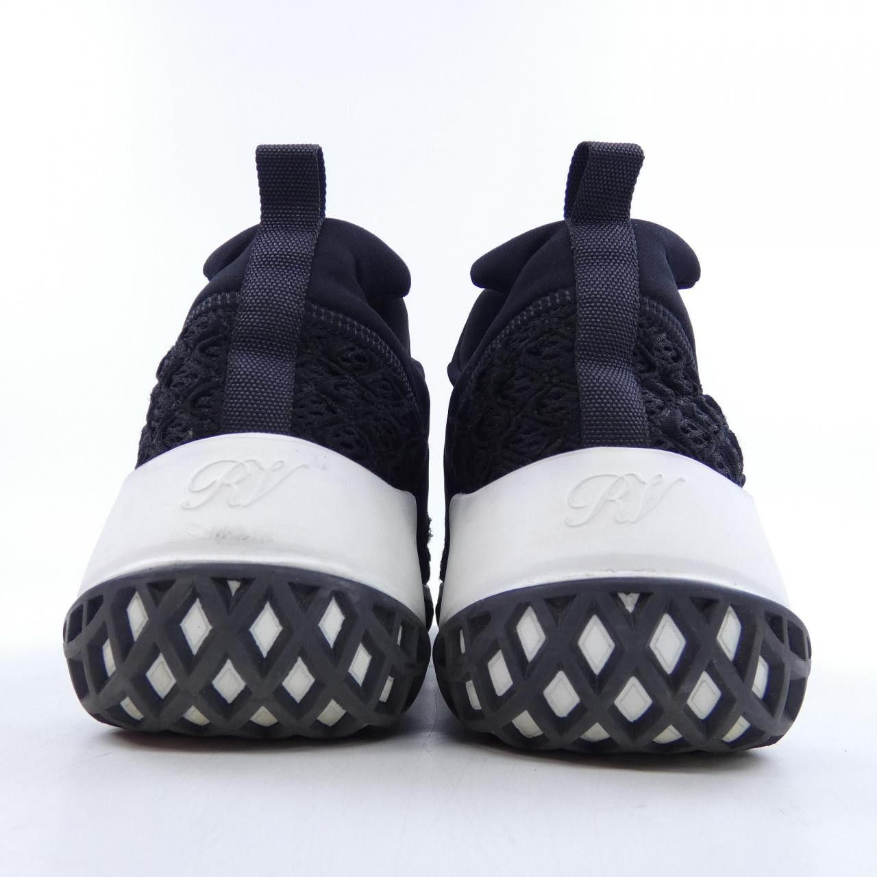 Roger Vivier Roger Vivier Roger Vivier Viv Run Strass Buckle Fabric Leather Sneakers Leather Shoes DUTY FREE for USA Size ONE SIZE - 5 Thumbnail