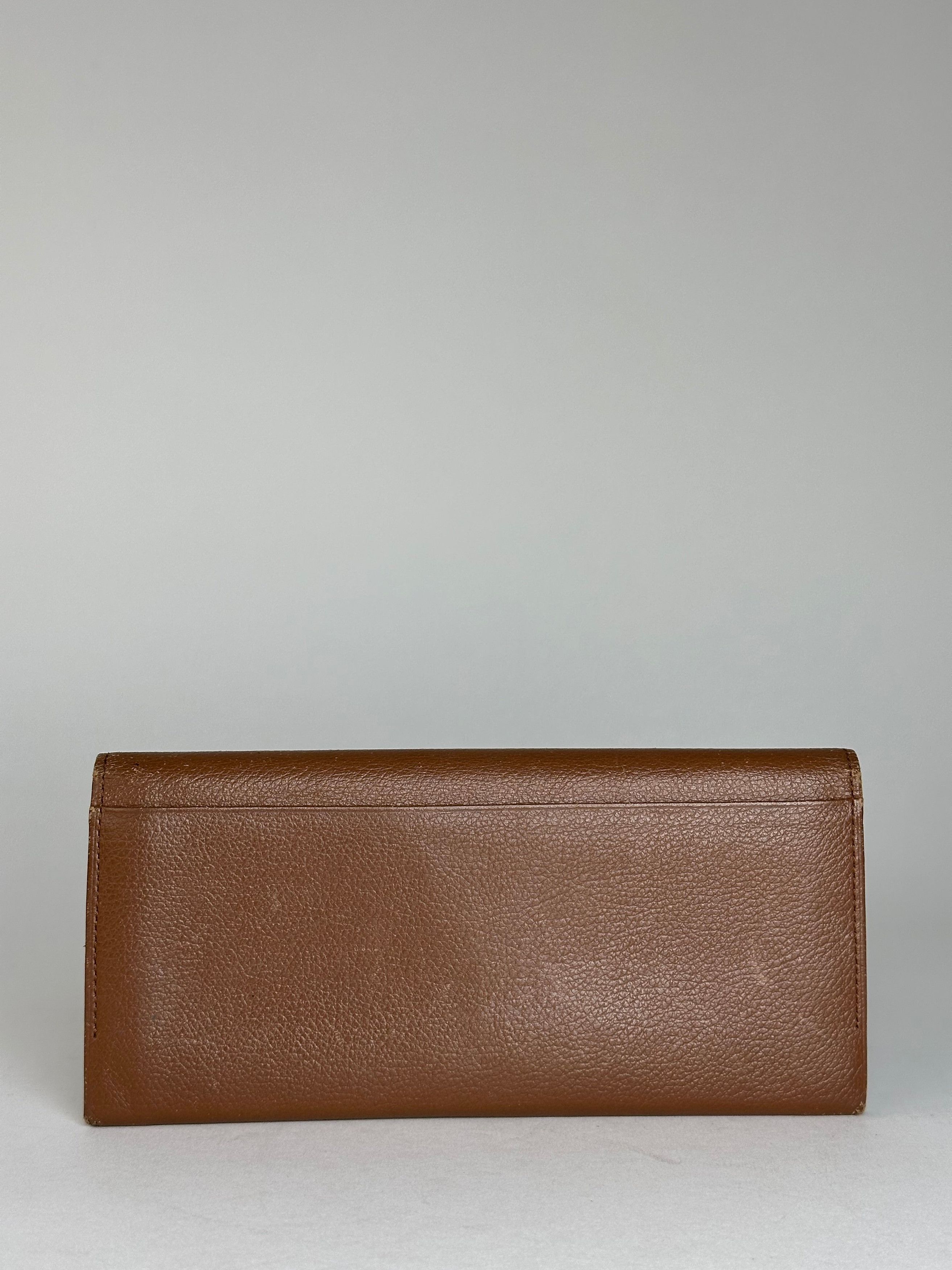 Other Vintage YSL Leather Card Holder ID Holder Brown Size ONE SIZE - 2 Thumbnail