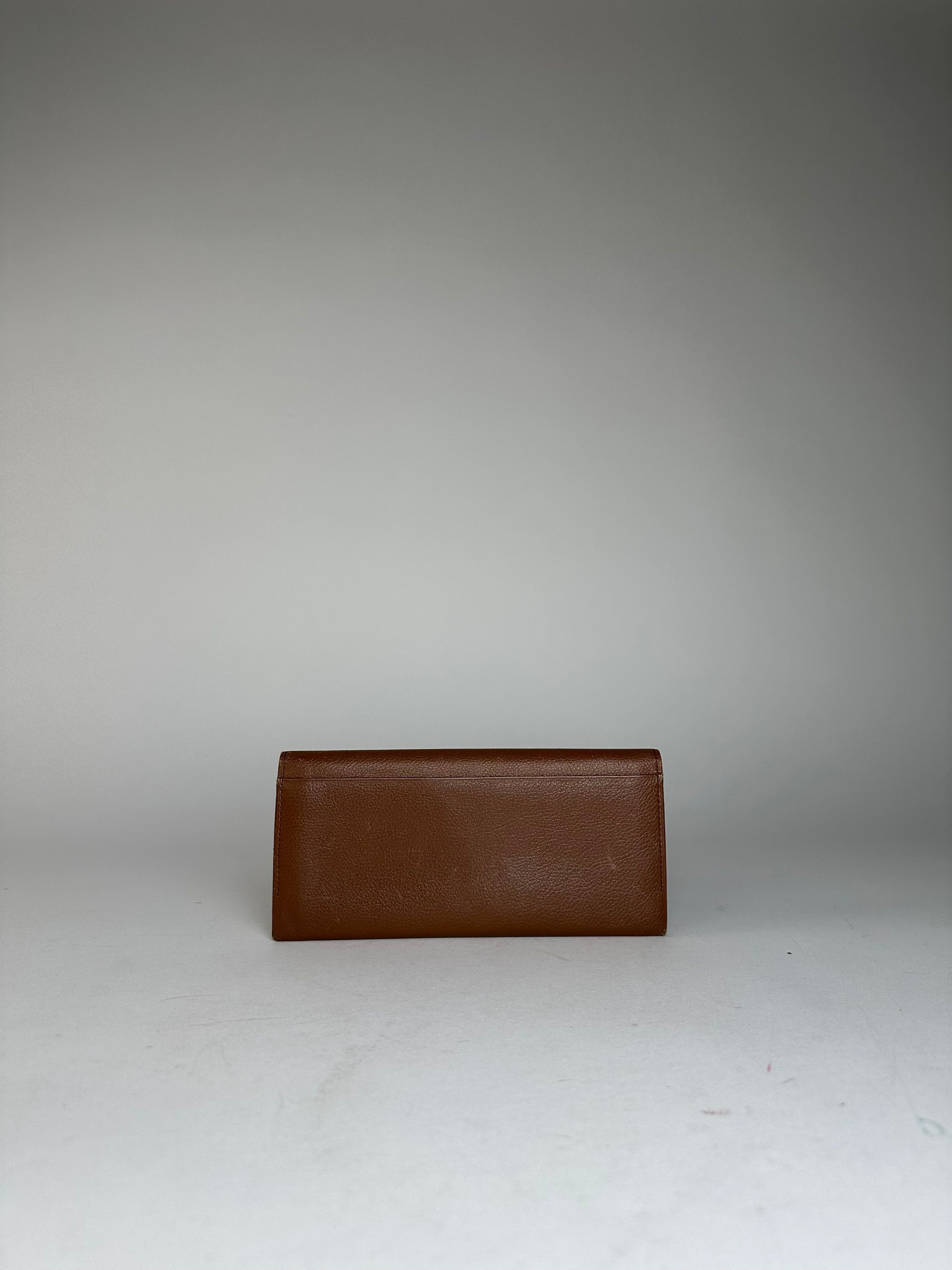 Other Vintage YSL Leather Card Holder ID Holder Brown Size ONE SIZE - 7 Thumbnail