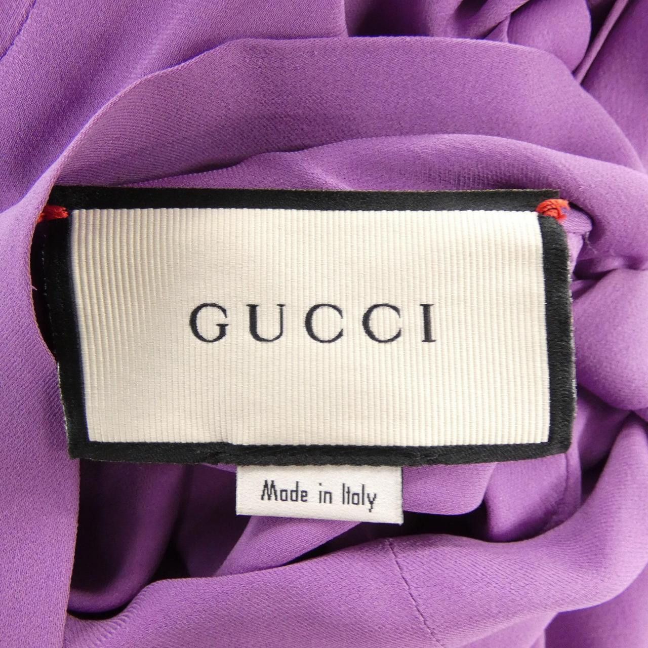 Gucci Gucci Gucci Silk Shirt Textile Tops 443490ZHS18 DUTY FREE for USA Size ONE SIZE - 4 Thumbnail