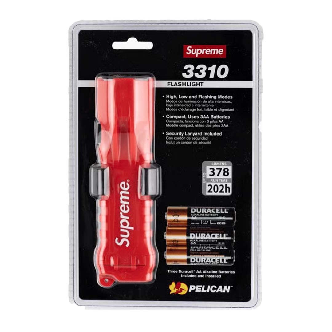 Supreme Pelican 3310PL Flashlight Red Size ONE SIZE - 2 Thumbnail