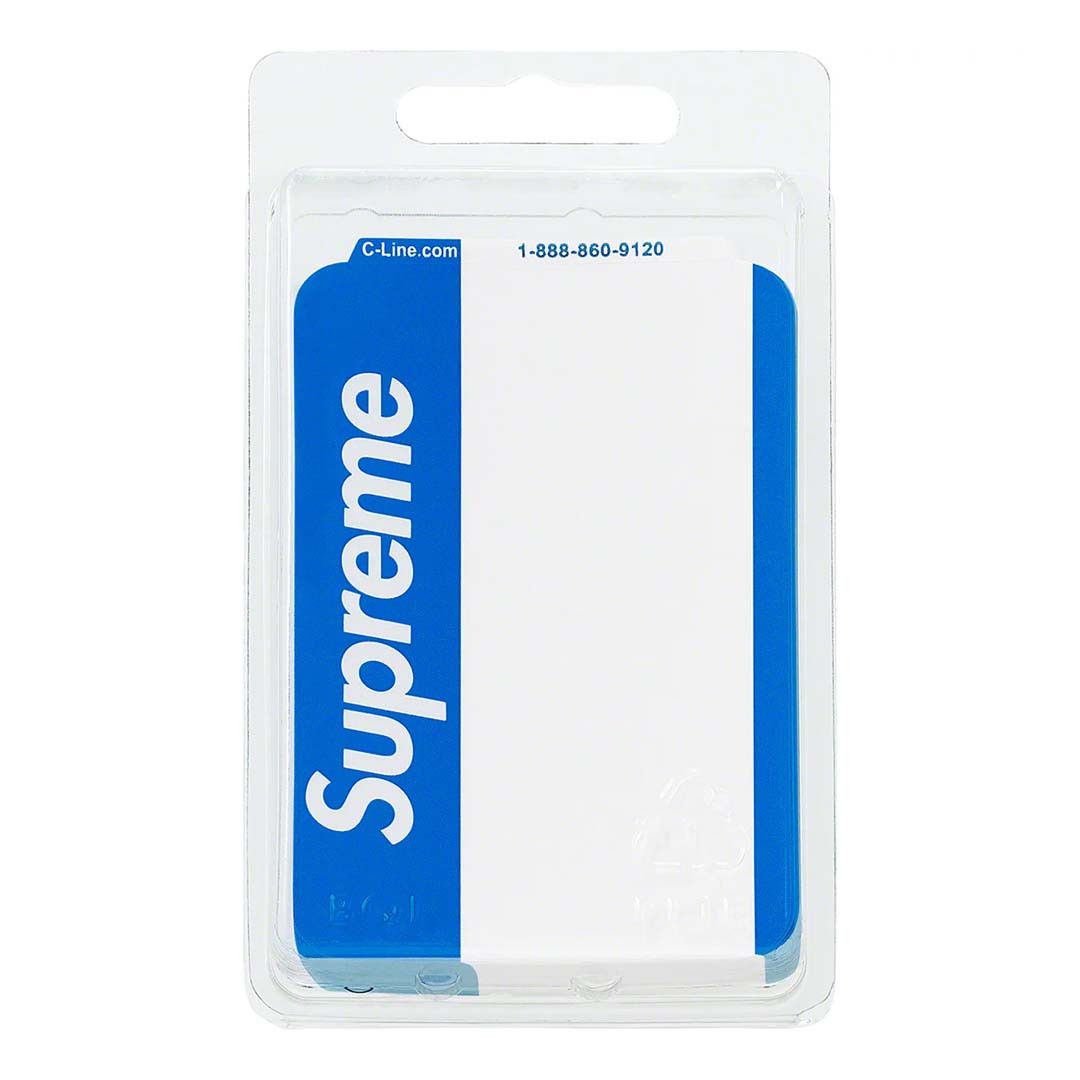 Supreme Name Badge Stickers (Pack of 100) Size ONE SIZE - 2 Thumbnail