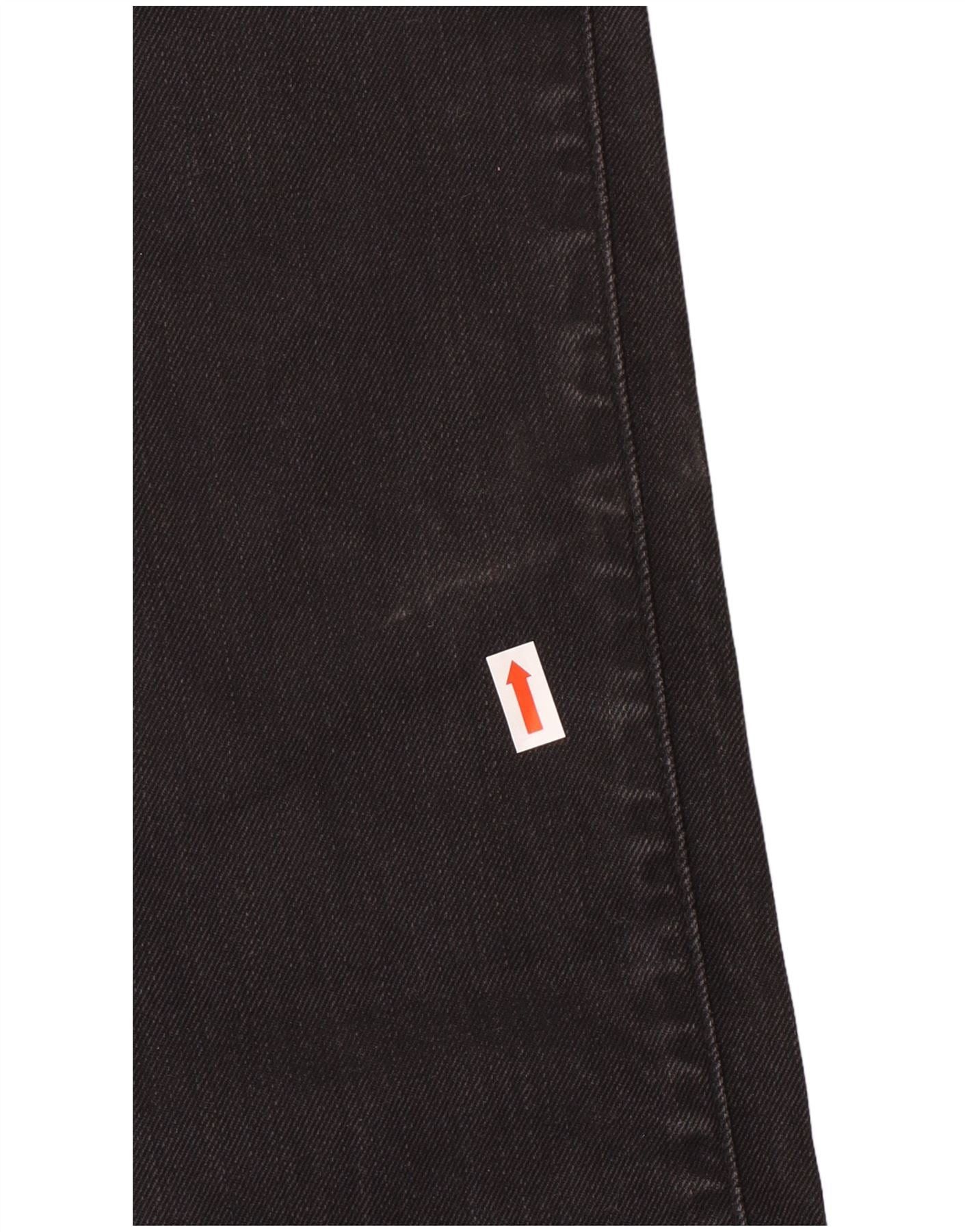 Diesel Womens Totta Straight Jeans W25 L27 Black Cotton Size 42" / US 20 - 3 Thumbnail