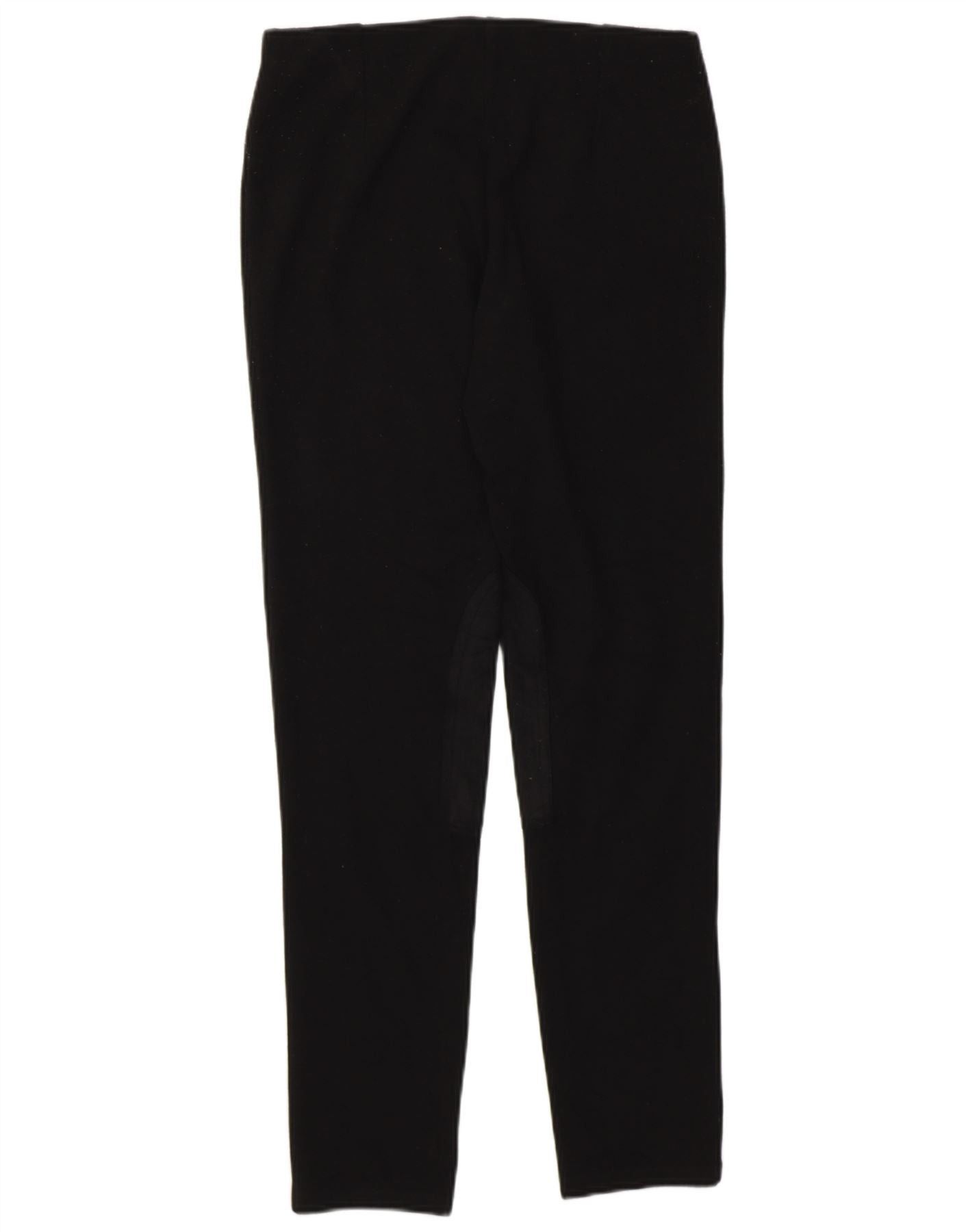 Ralph Lauren Womens Petite Skinny Casual Trousers Medium W30 L29 Black Size 30" / US 8 / IT 44 - 2 Thumbnail