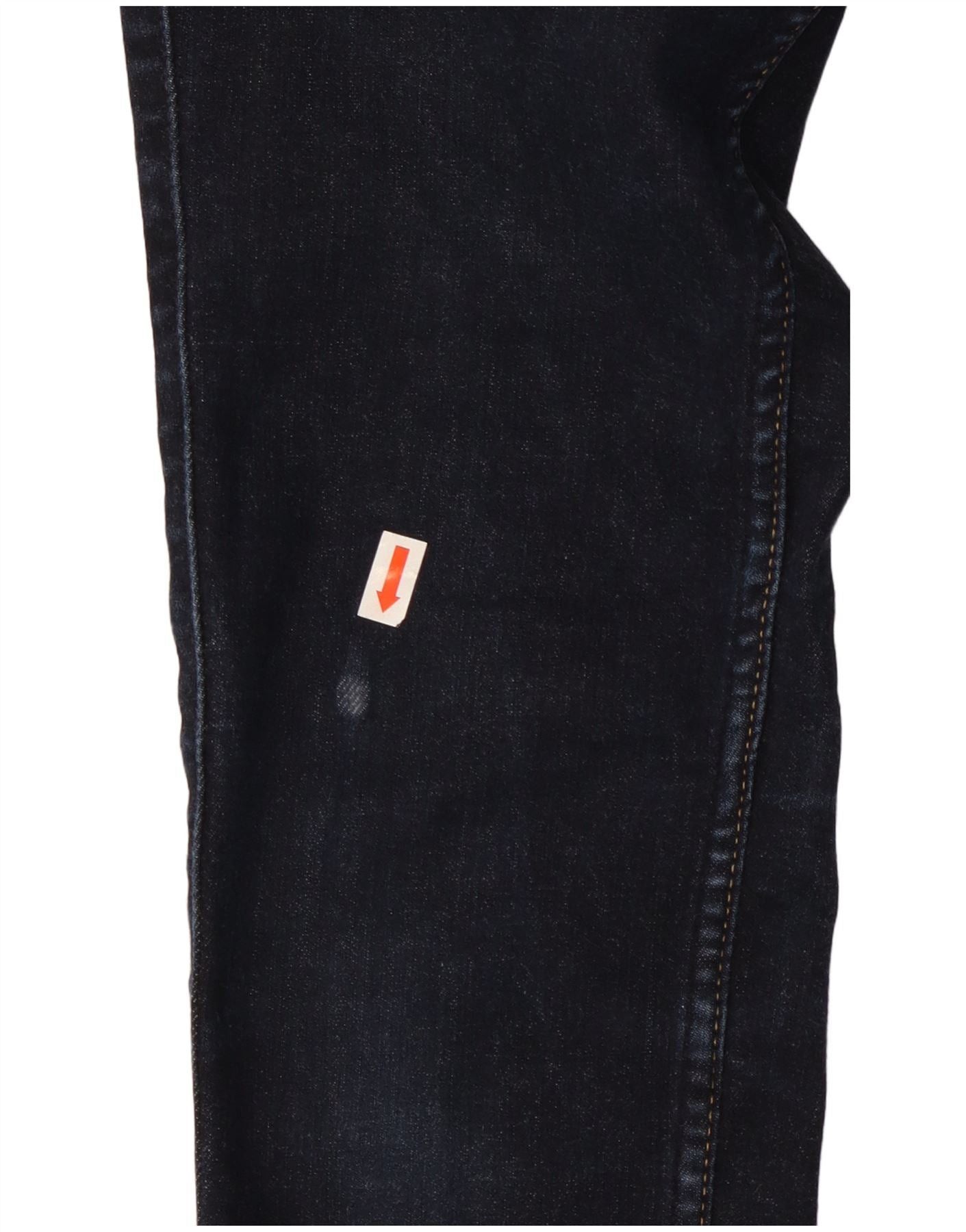Polo Ralph Lauren Womens Tompkins Super Skinny Jeans W27 L28 Navy Blue Size 27" / US 4 / IT 40 - 3 Thumbnail