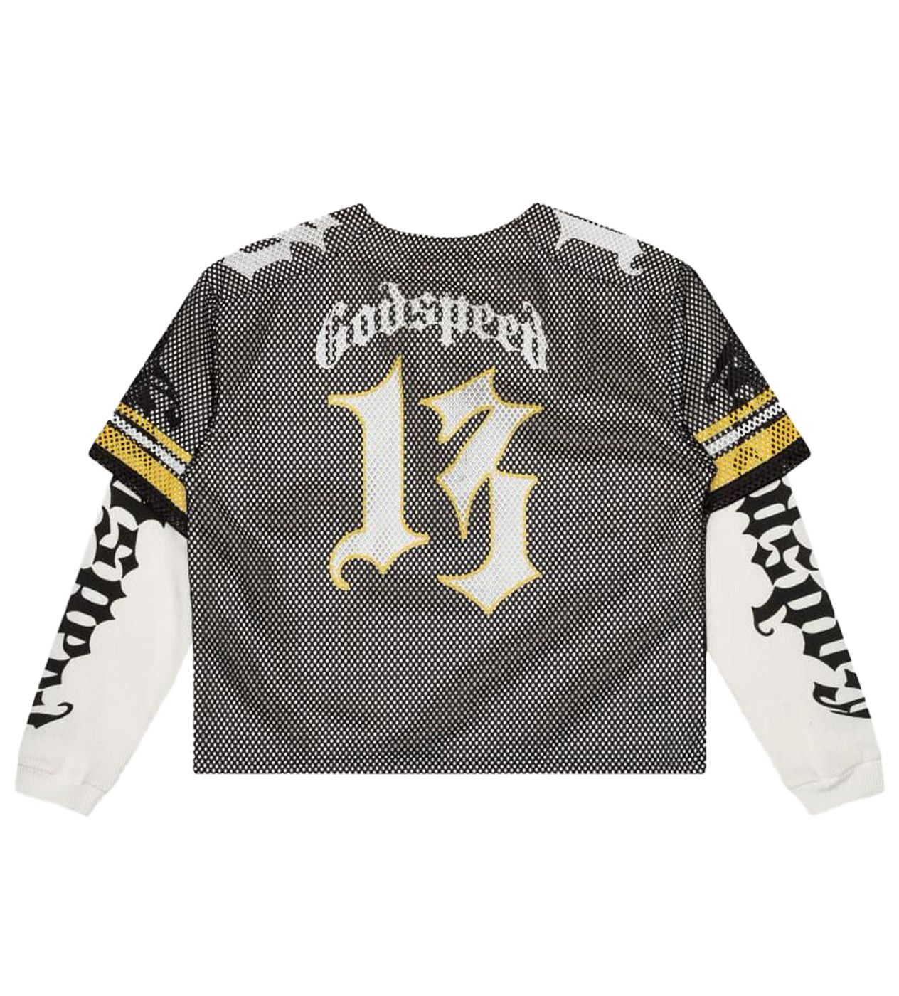Godspeed TD Layered Jersey White/Yellow Size US XL / EU 56 / 4 - 2 Thumbnail