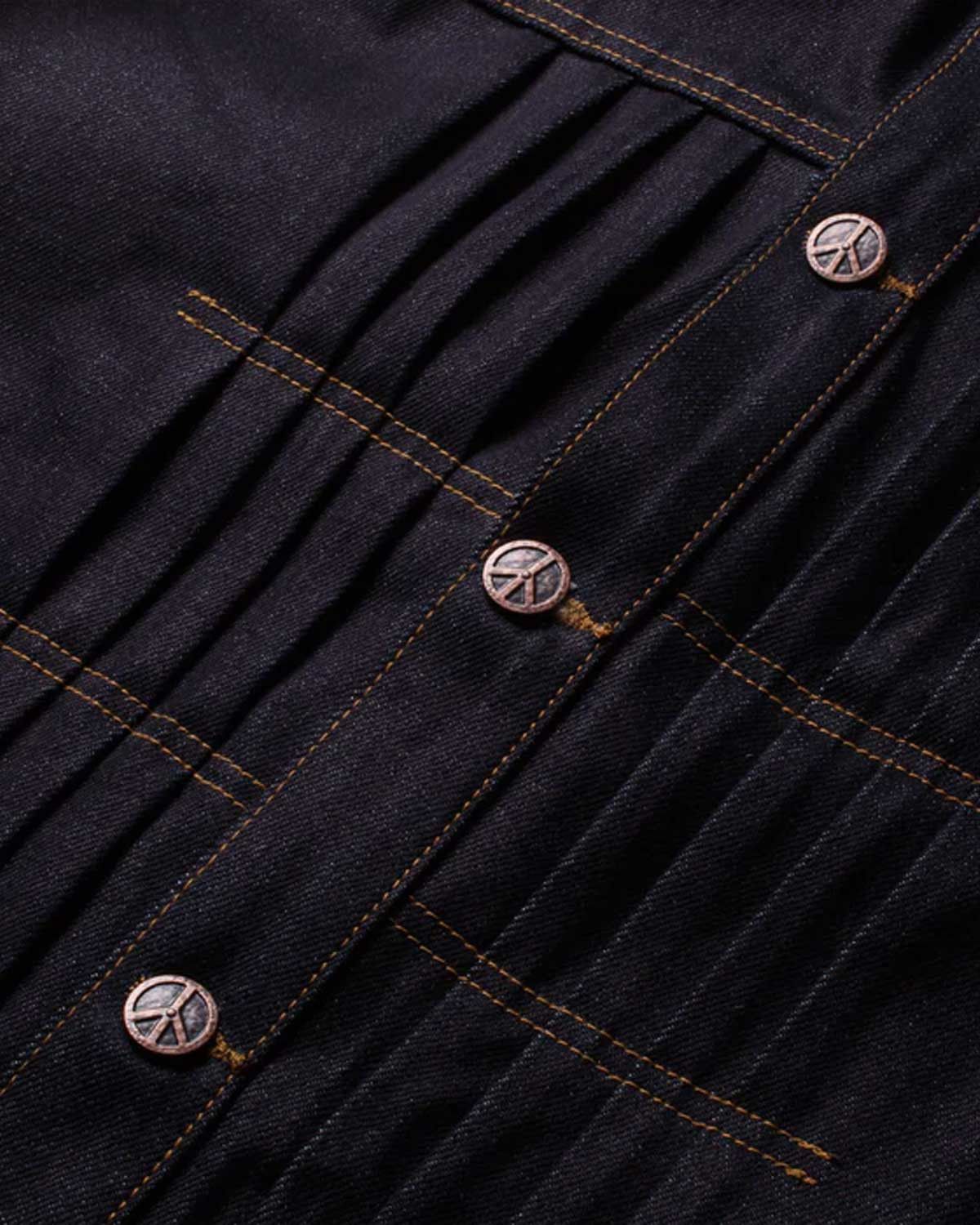 Other Boredom Kills Spider Pearl Denim Jacket Raw Indigo Size US XL / EU 56 / 4 - 4 Thumbnail