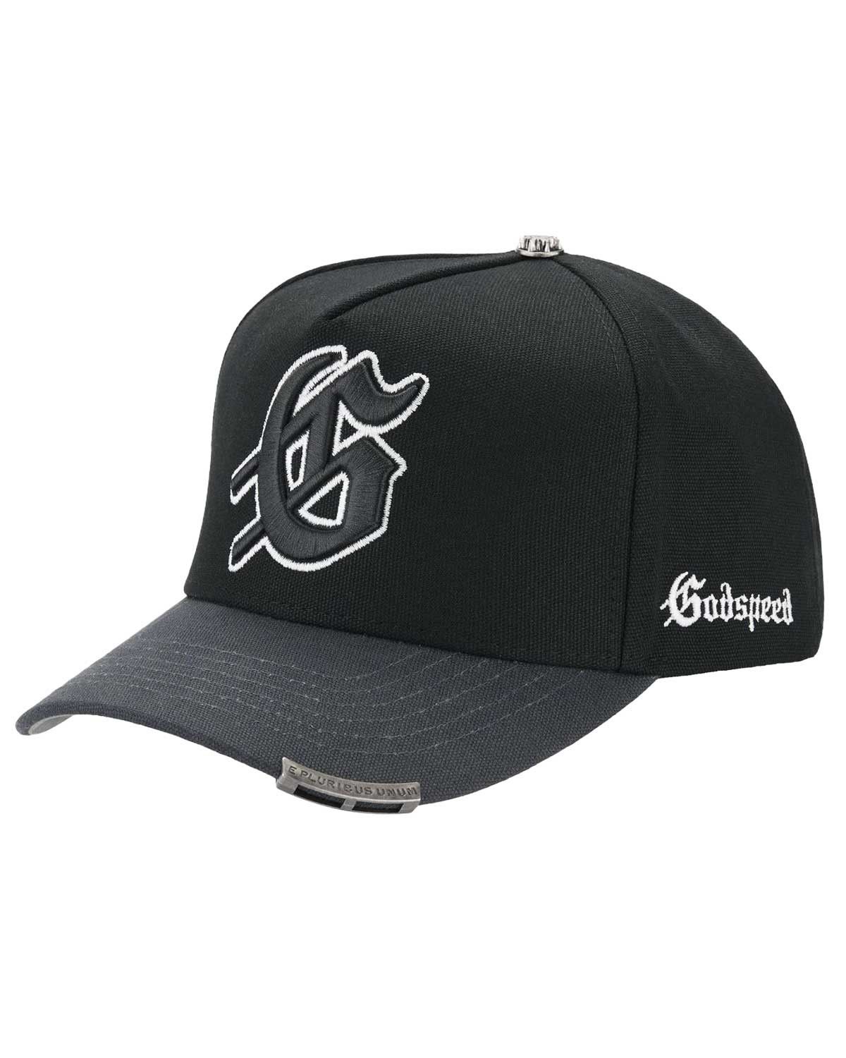 Godspeed Forever Insignia Hat Black/Grey Size ONE SIZE - 4 Thumbnail