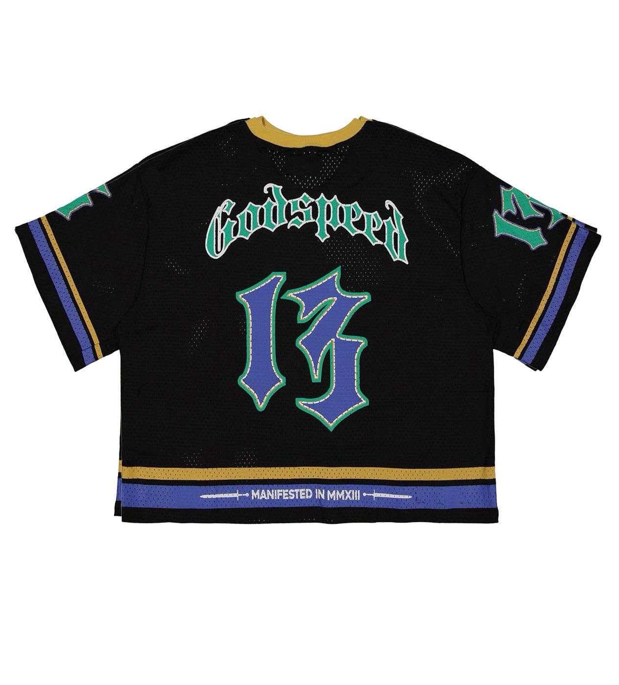 Godspeed First Down Jersey Black/Yellow/Blue Size US S / EU 44-46 / 1 - 2 Thumbnail