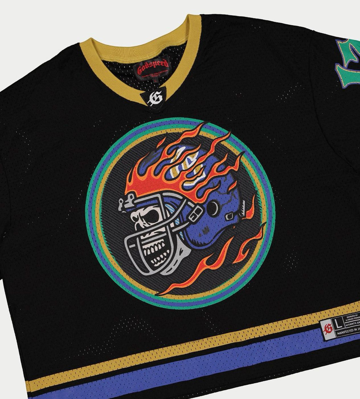 Godspeed First Down Jersey Black/Yellow/Blue Size US S / EU 44-46 / 1 - 3 Thumbnail