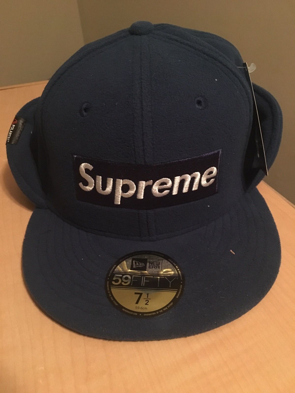 Supreme Supreme x New Era Polartec ear flap Hat | Grailed