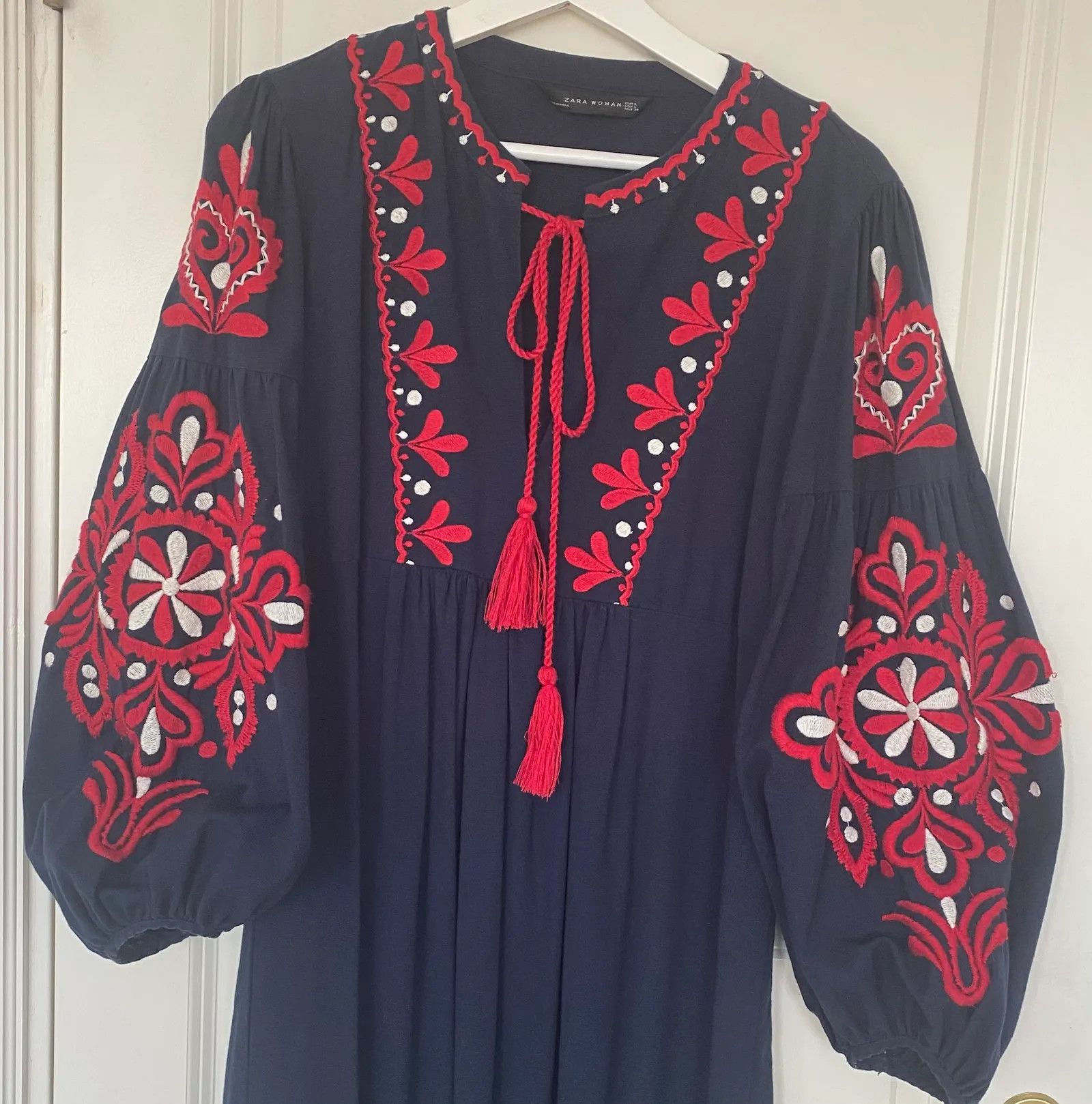 Zara Zara Dress Size L / US 10 / IT 46 - 2 Thumbnail