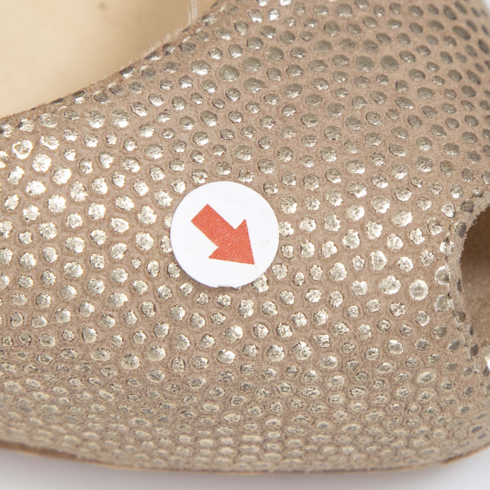 Christian Louboutin Gold Leather Big Dorcet High Heels Size US 9 / IT 39 - 12 Thumbnail