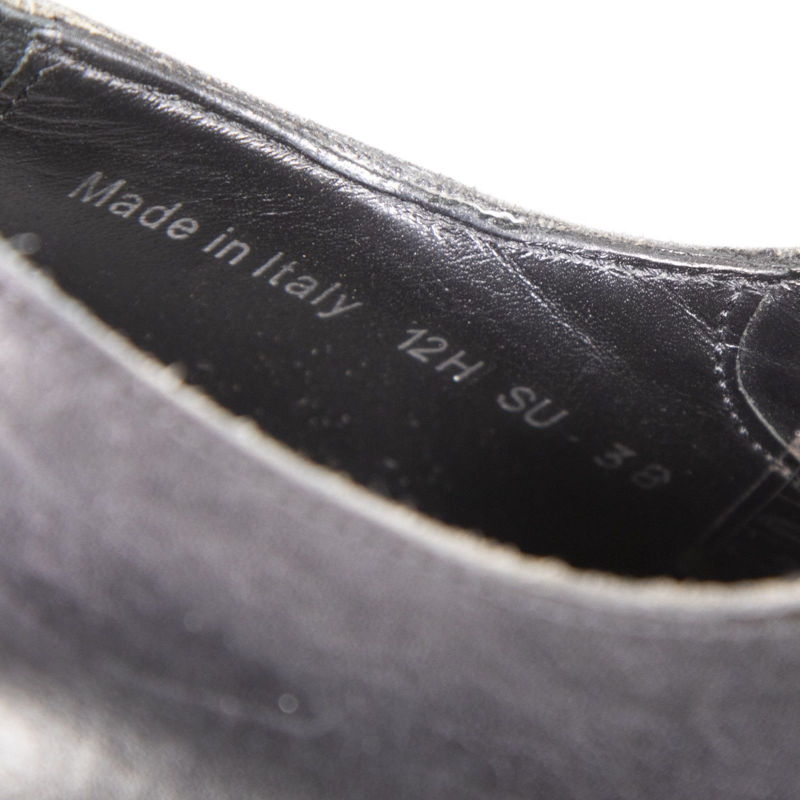 Dior Black Leather Derby Oxfords Size US 8 / IT 38 - 13 Thumbnail