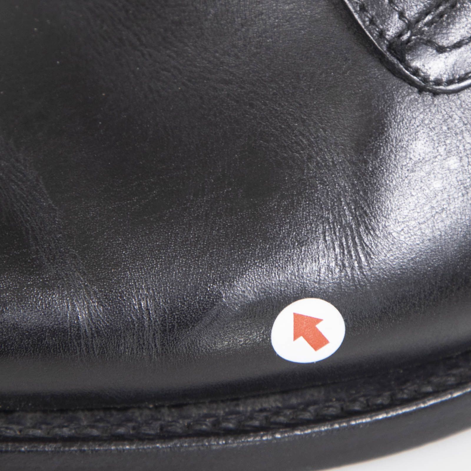 Dior Black Leather Derby Oxfords Size US 8 / IT 38 - 10 Thumbnail