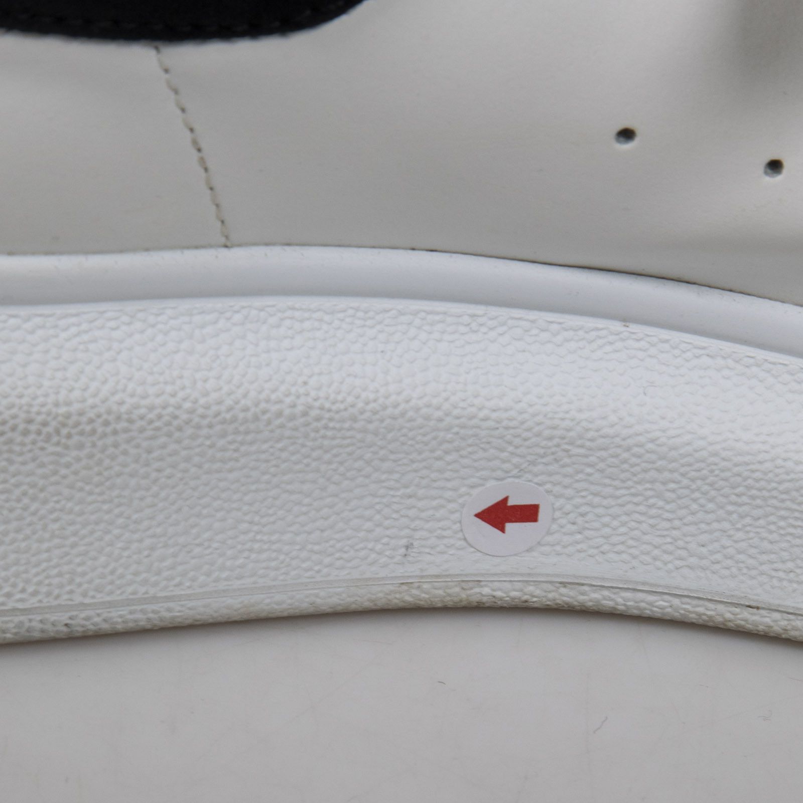 Alexander McQueen Oversized White Leather Trainers Size US 9.5 / IT 39.5 - 20 Thumbnail