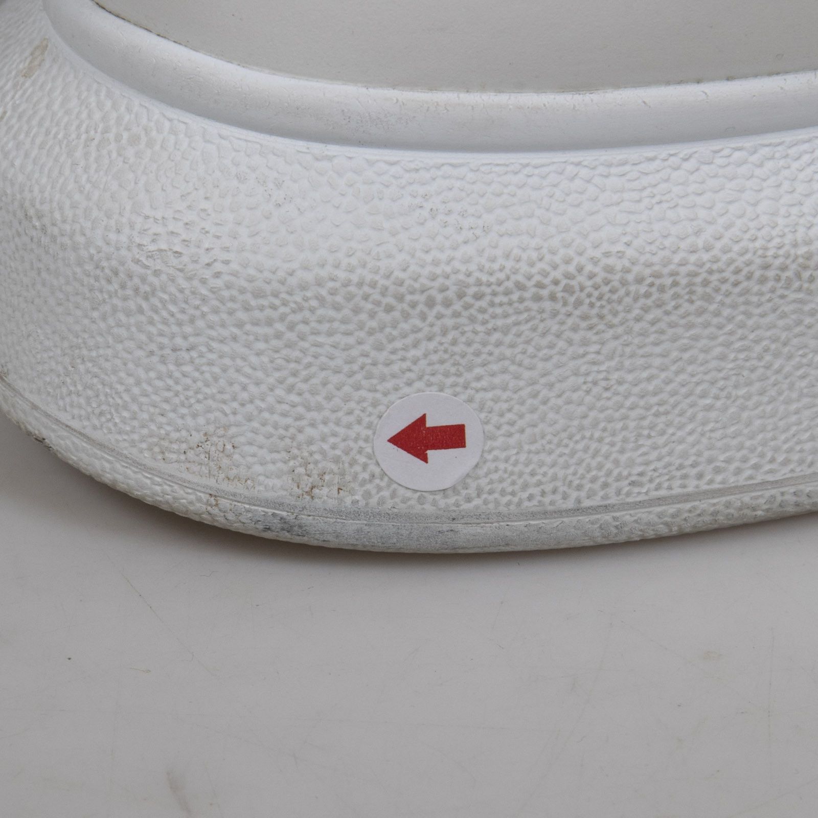 Alexander McQueen Oversized White Leather Trainers Size US 9.5 / IT 39.5 - 19 Thumbnail