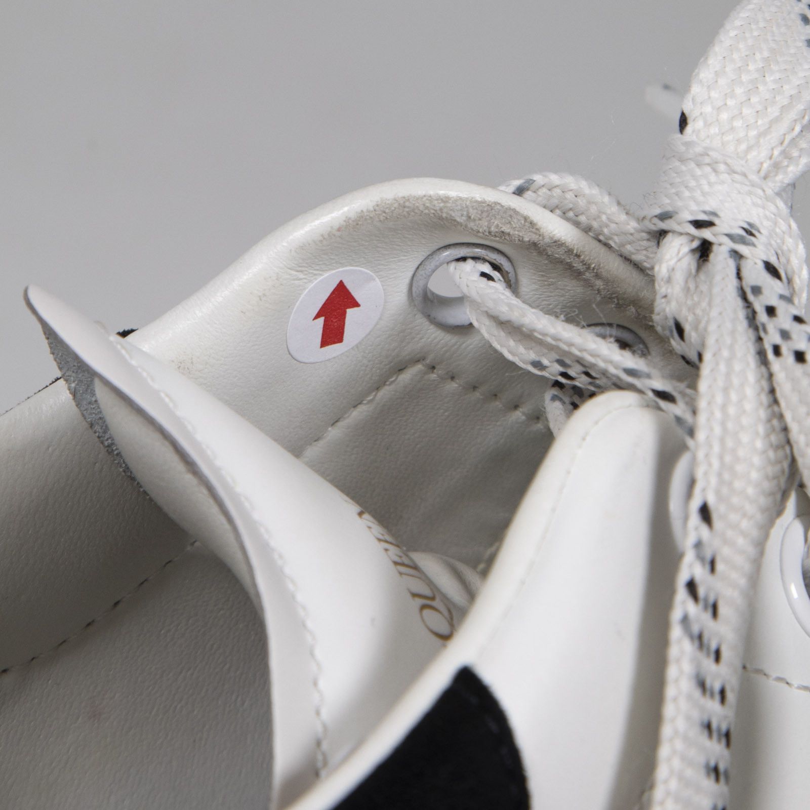 Alexander McQueen Oversized White Leather Trainers Size US 9.5 / IT 39.5 - 13 Thumbnail