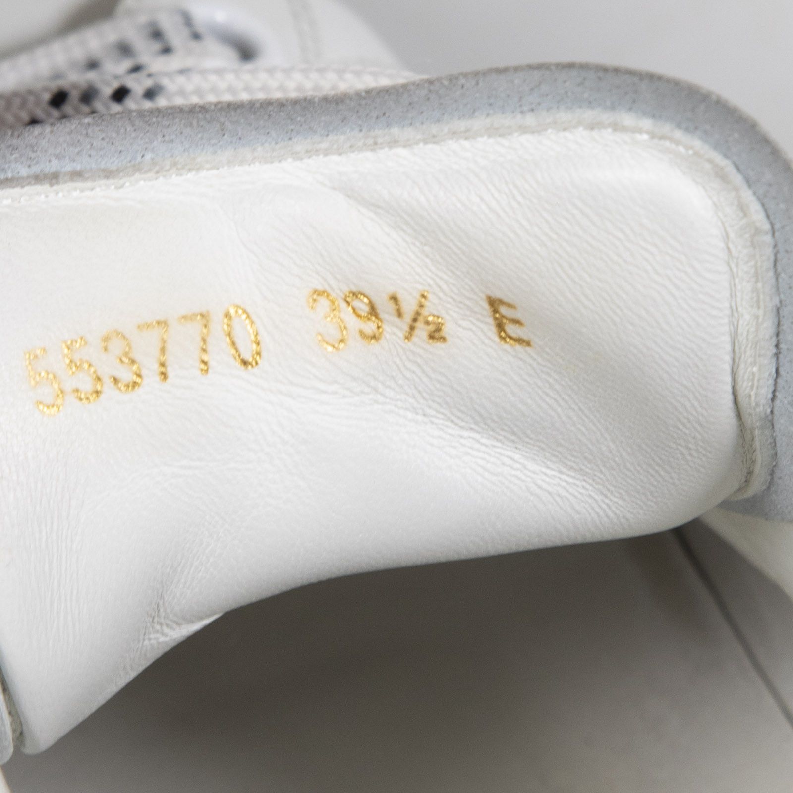 Alexander McQueen Oversized White Leather Trainers Size US 9.5 / IT 39.5 - 7 Thumbnail