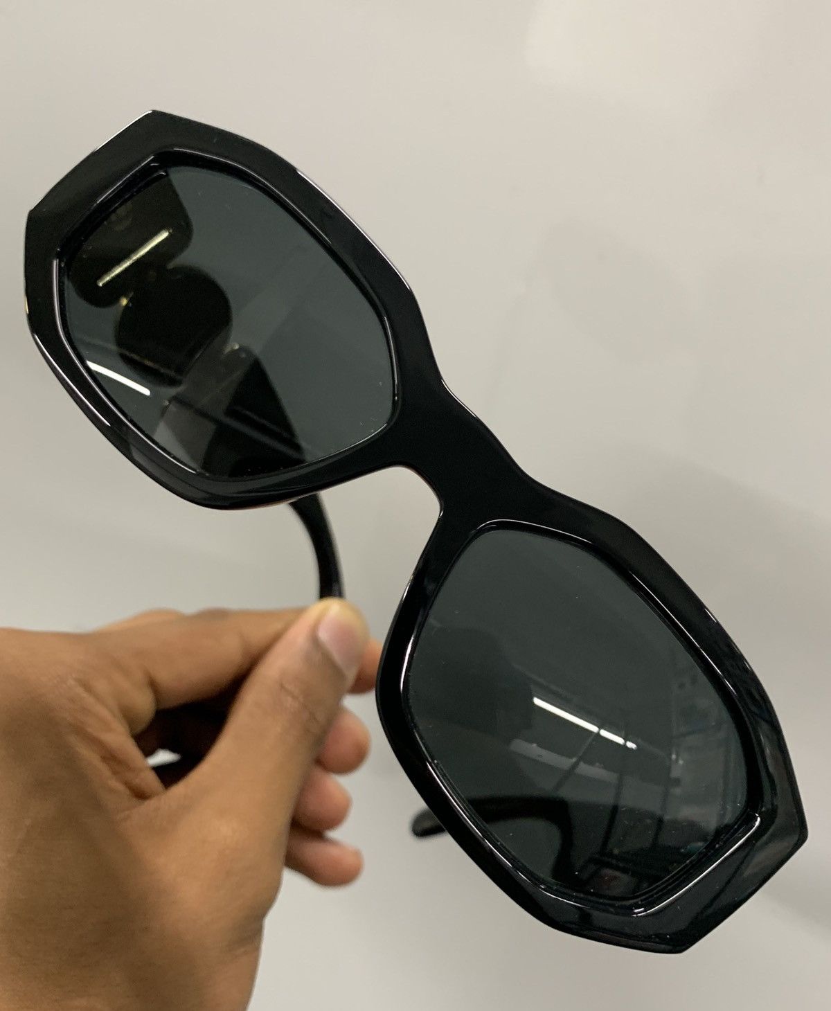 Versace Black Medusa Biggie Sunglasses Size ONE SIZE - 2 Preview