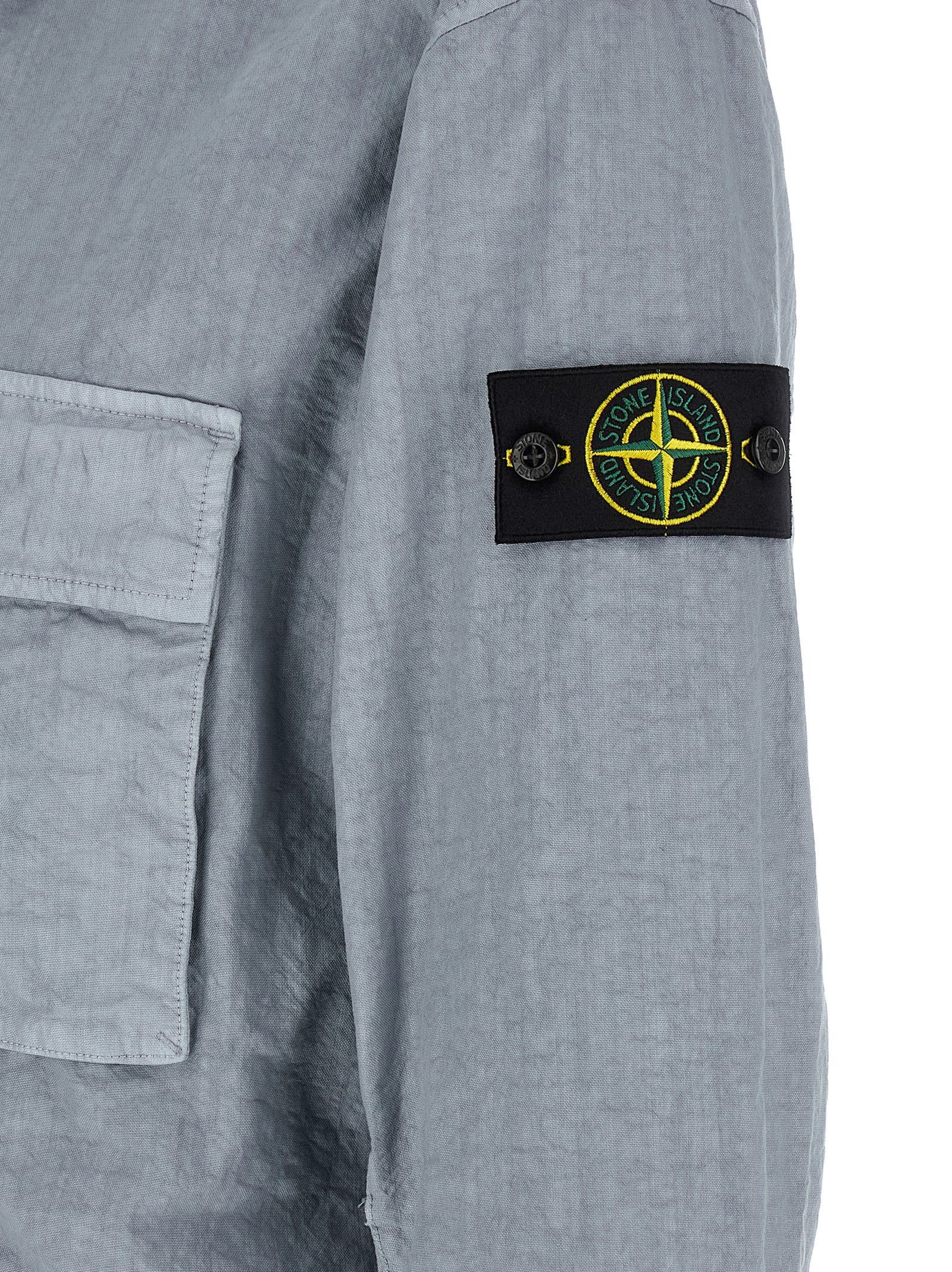 Stone Island '1200003' Overshirt Size US XL / EU 56 / 4 - 5 Thumbnail