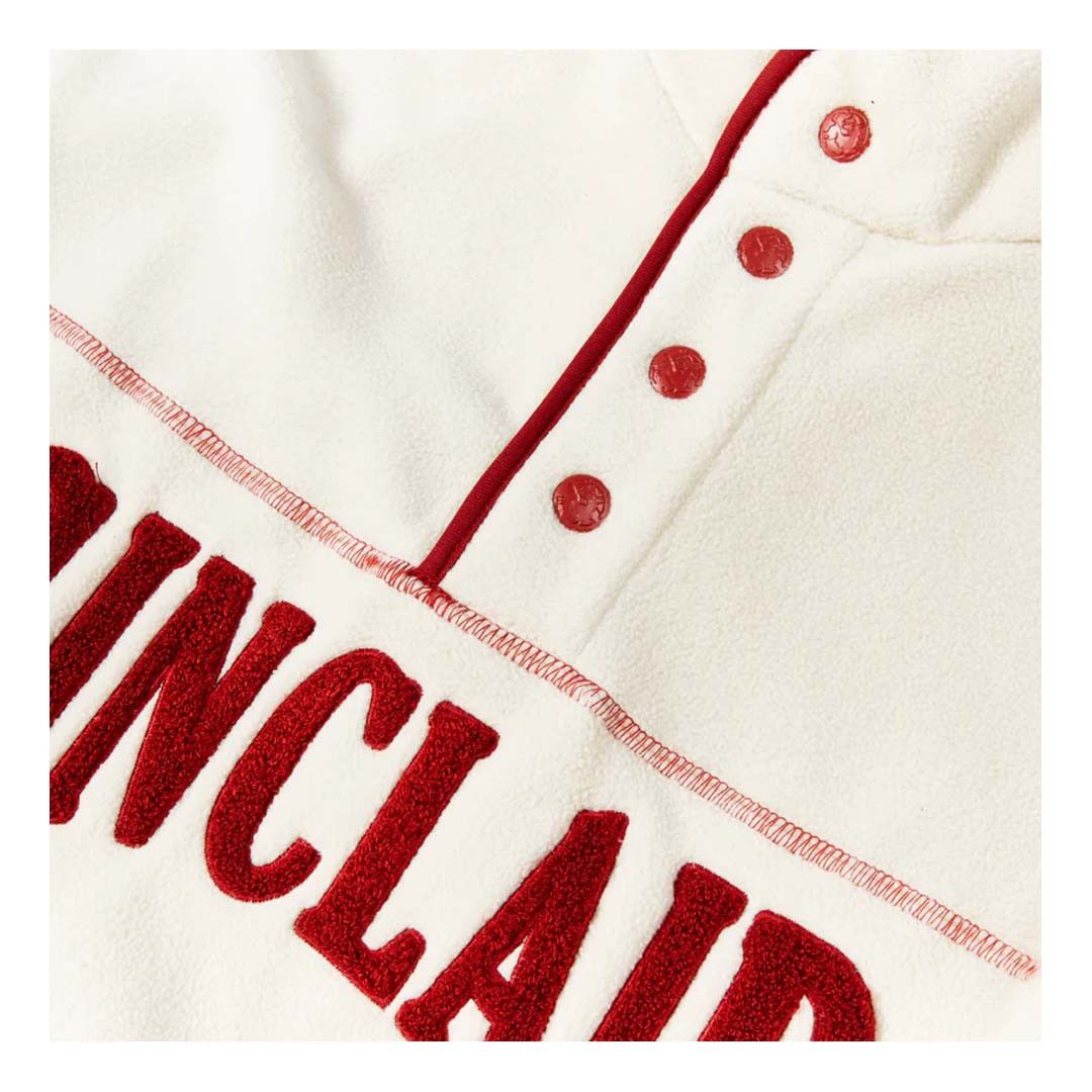 Sinclair Global Sinclair Polar Fleece Quarter Button Up Cream Size US L / EU 52-54 / 3 - 3 Thumbnail